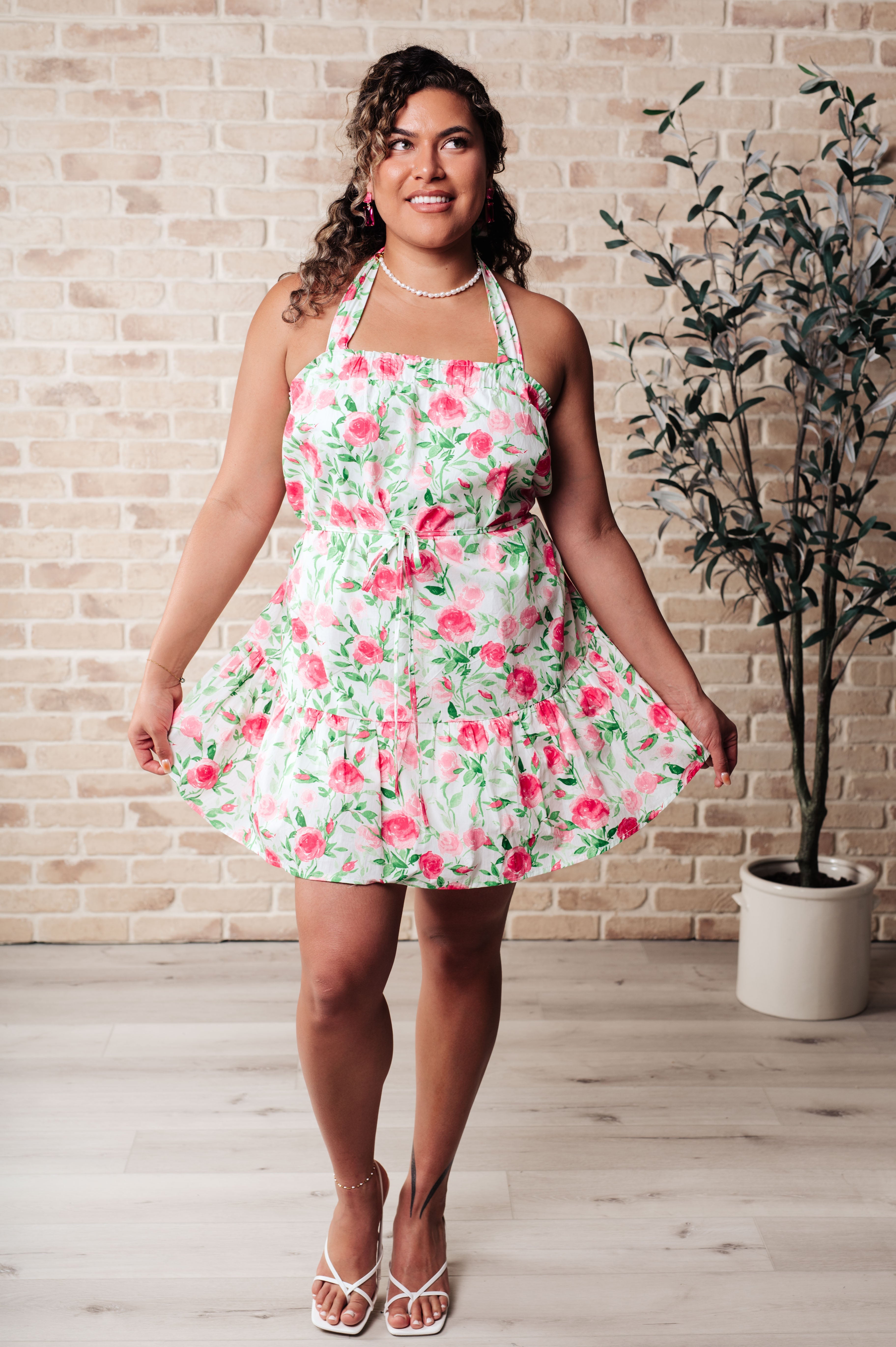 Soul Tied Floral Dress