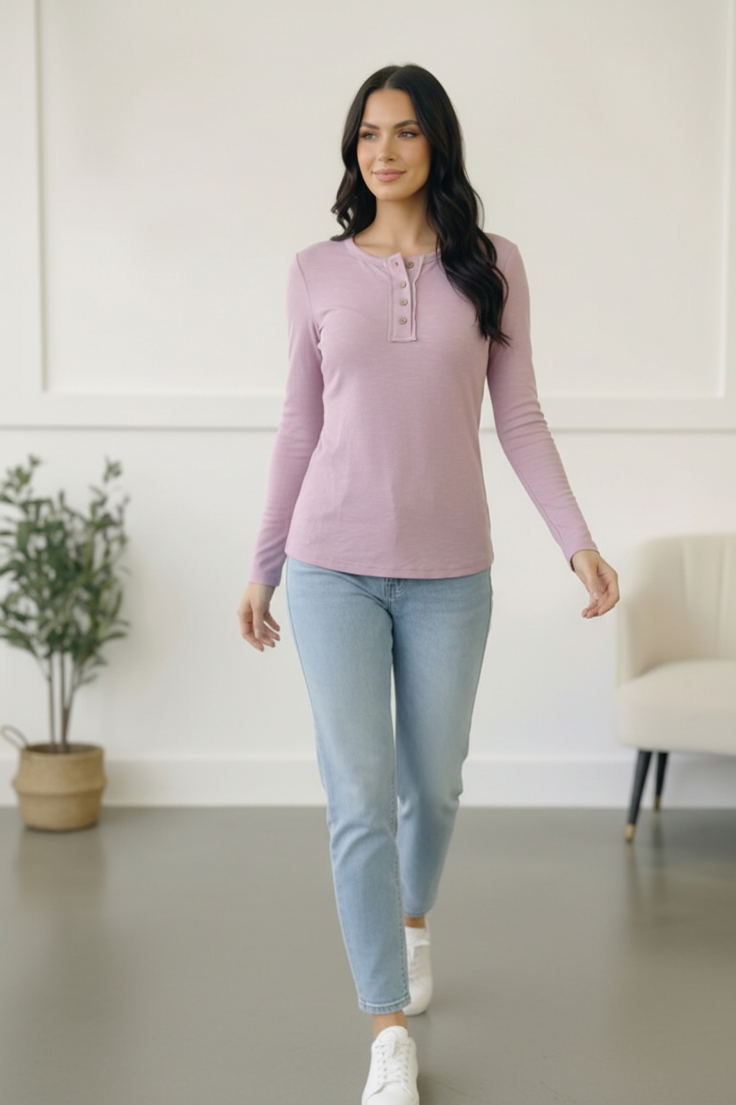 Grape Gum Drop Lounge Henley