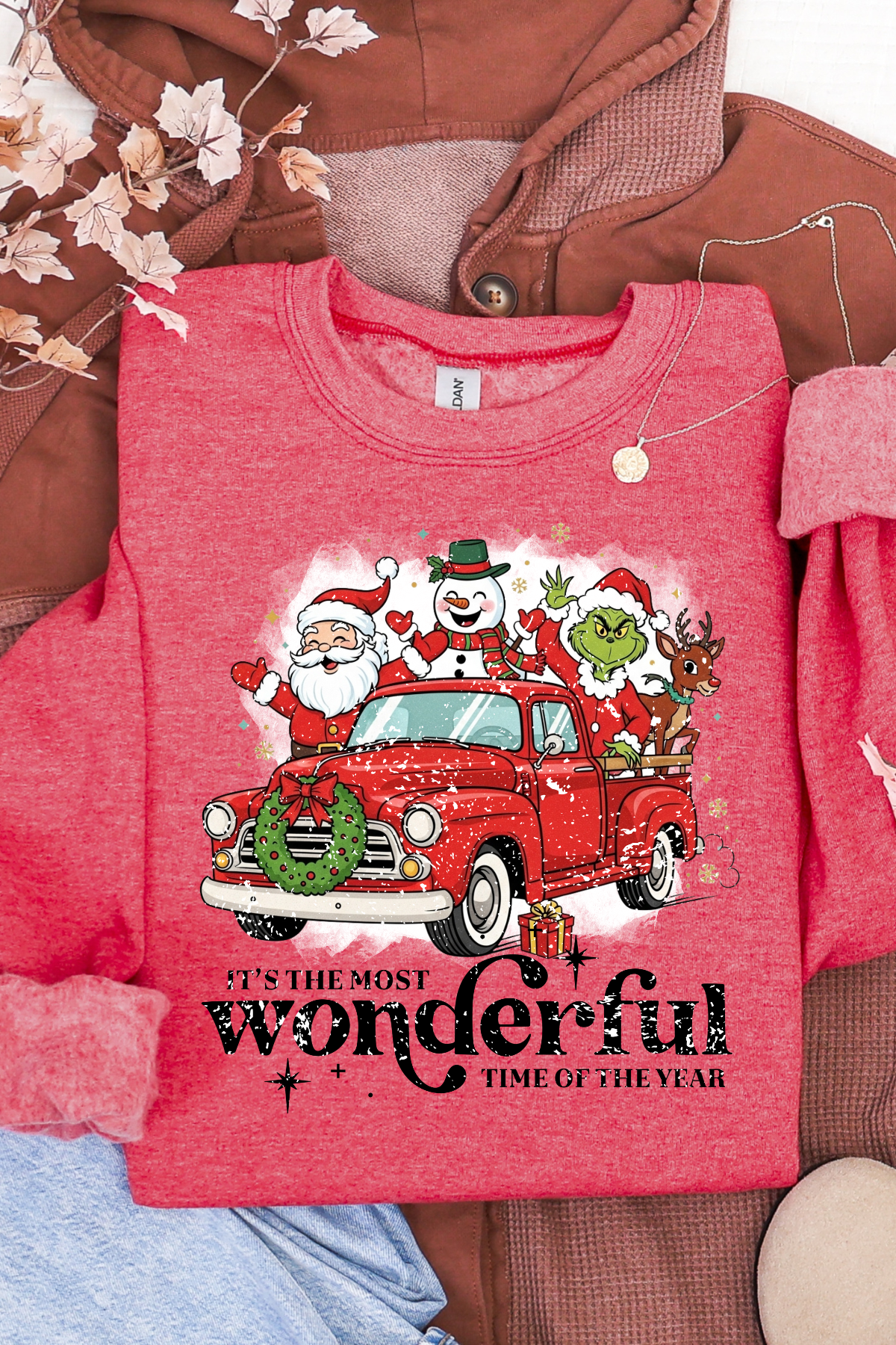 The Crews All Here Wonderful Time Of Year Sweatshirt