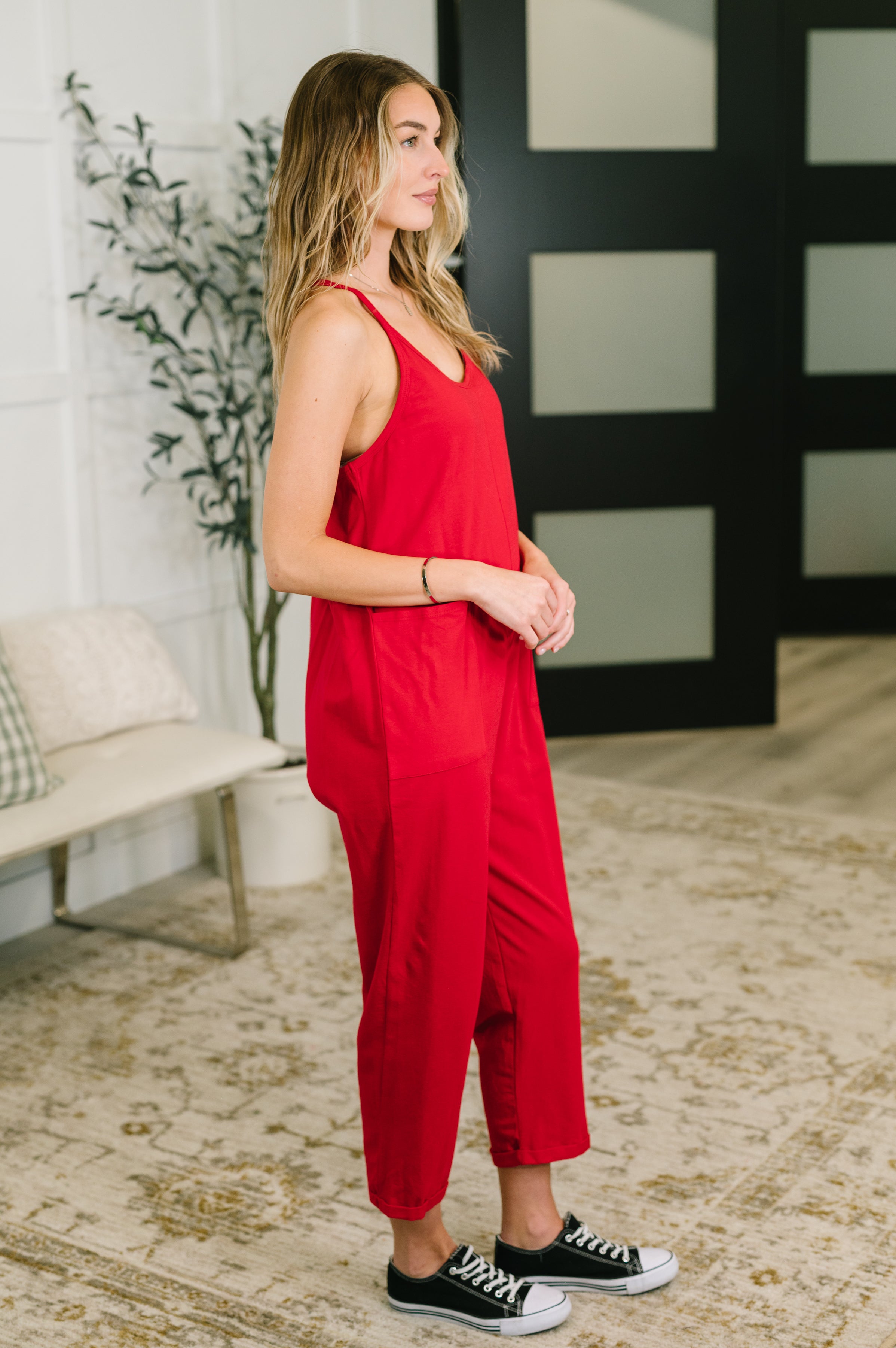 Totally Me Spaghetti Strap Jumpsuit