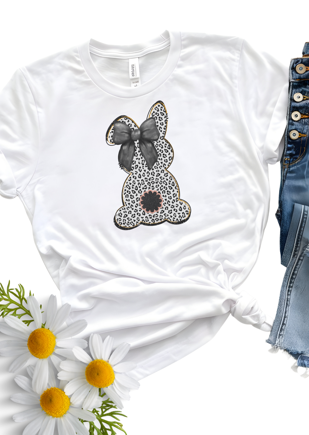 Wild Lace Bunny Tee