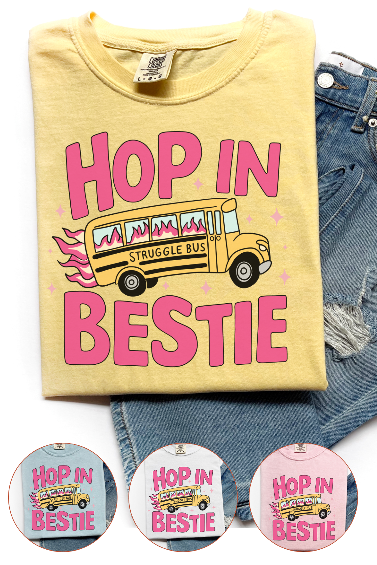 Hop in Bestie Tee