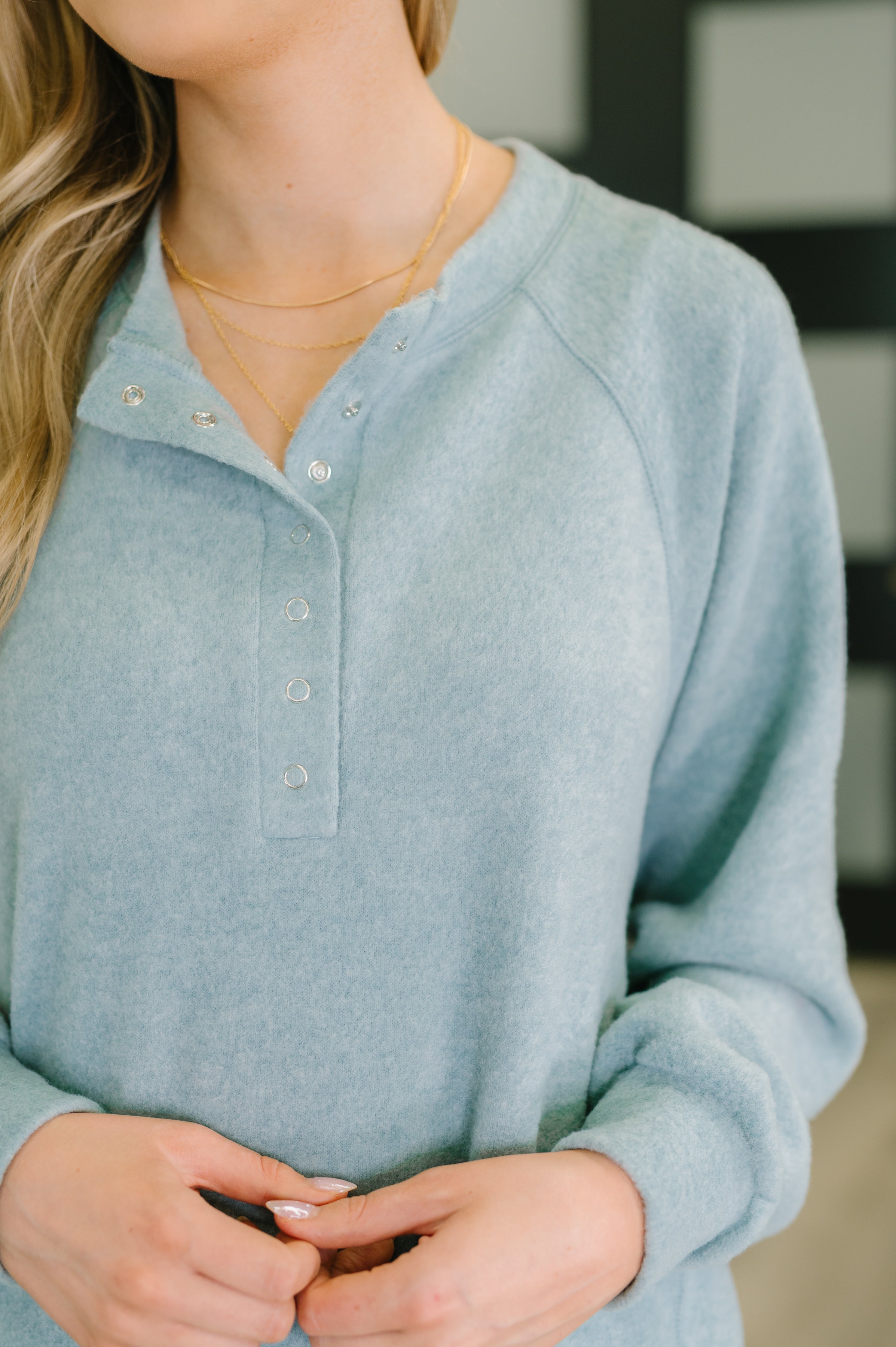 Urban Flux Scooped Hi-Low Long Pullover