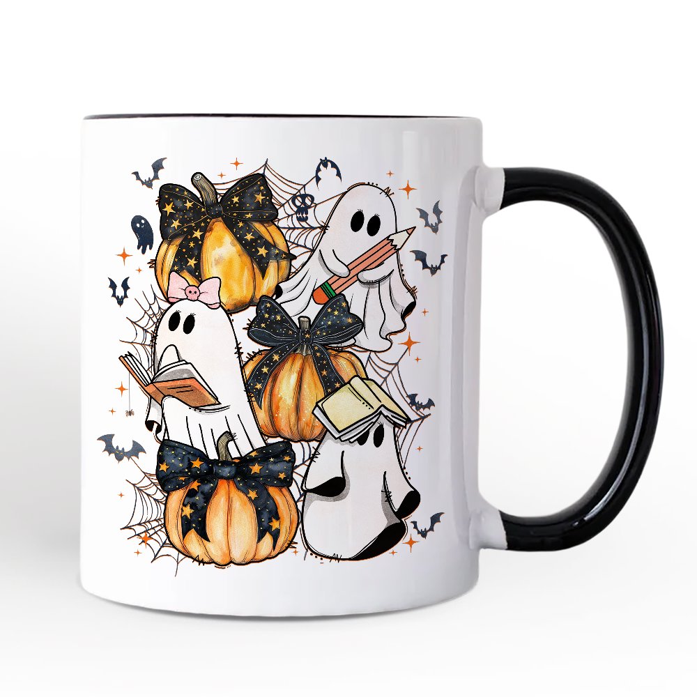 Cute Ghost Teacher Halloween Personalized Mug