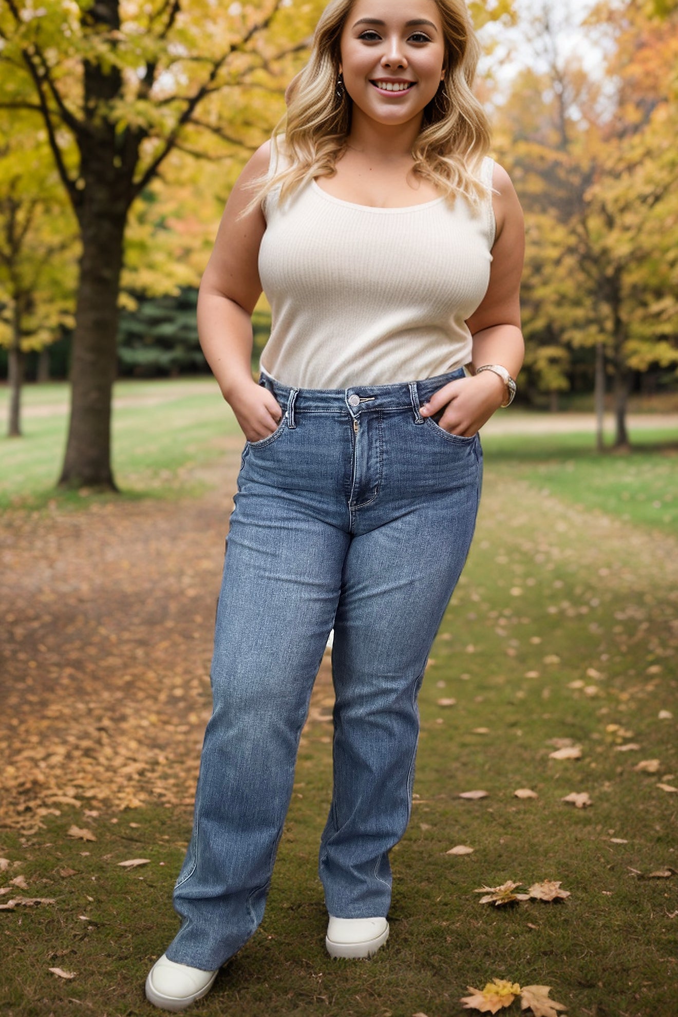 We Make The Perfect Pair Tummy Control Jeans