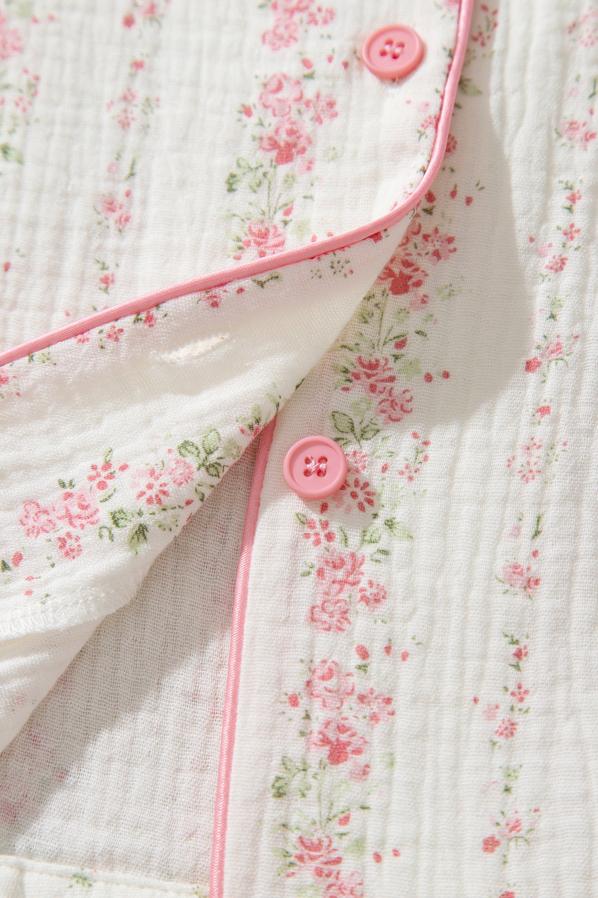PRE-ORDER: Pink Floral Long Sleeve Pajama Set