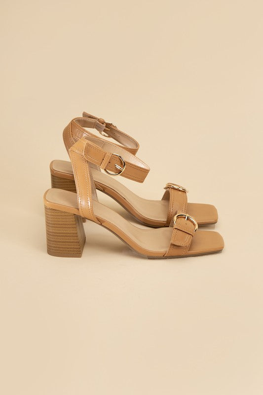 Buckle Sandal Heel