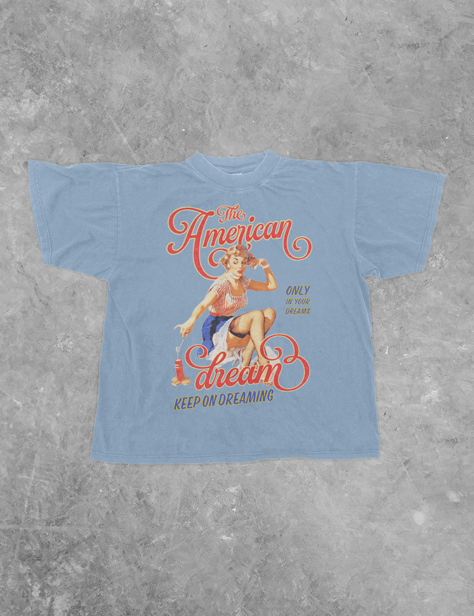 The American Dream, In Your Dreams Boxy Cotton T-Shirt