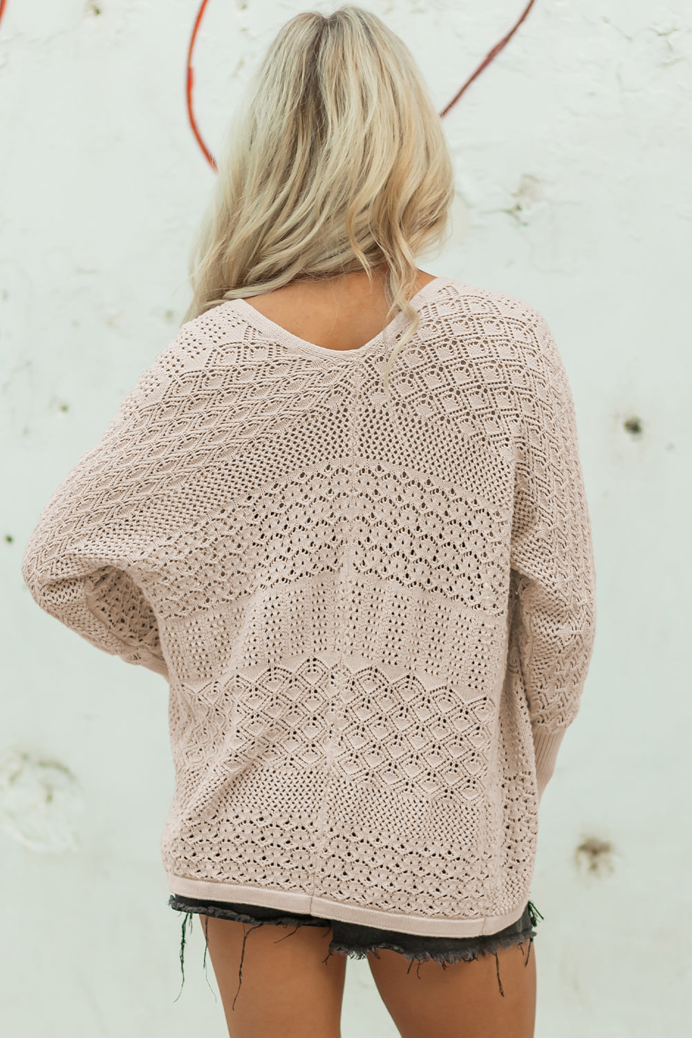 Knit Open Front Cardigan