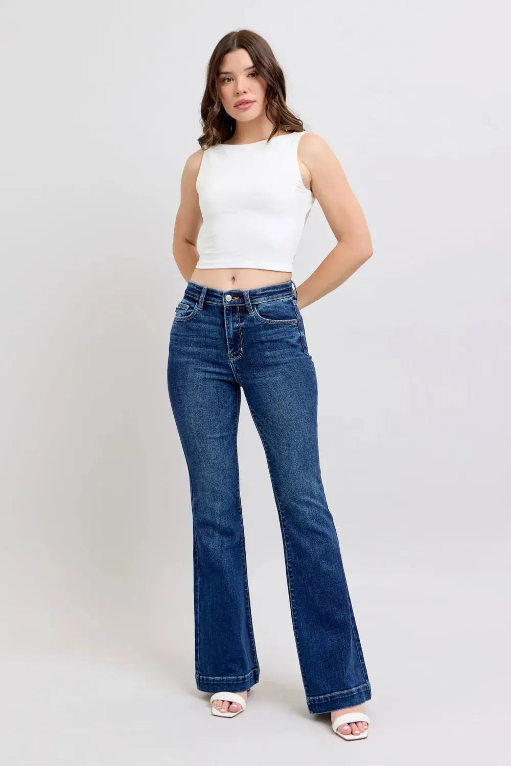 High Rise Flare Judy Blue Jeans