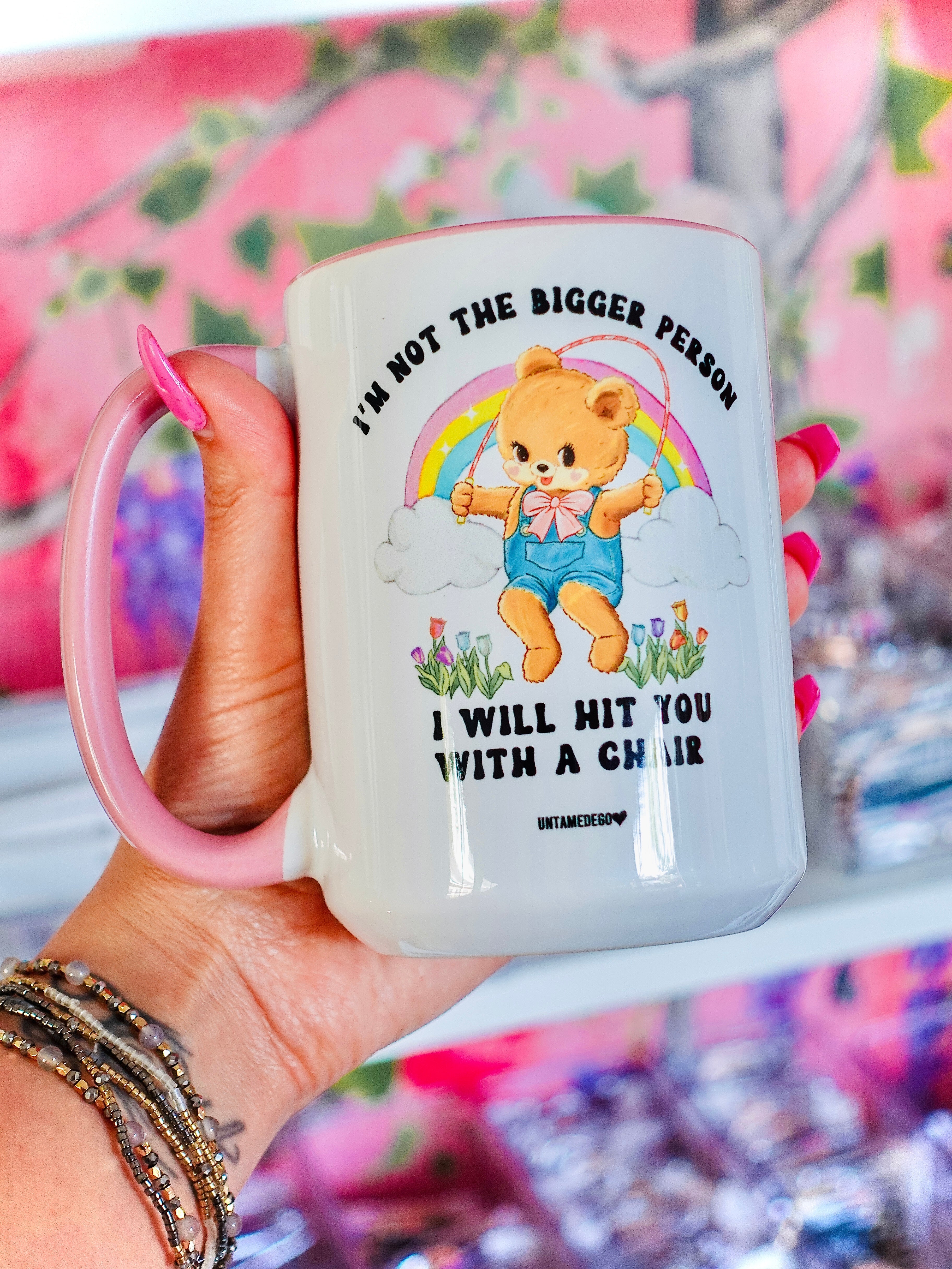 I'm Not The Bigger Person I Will Hit You With A Chair Mug