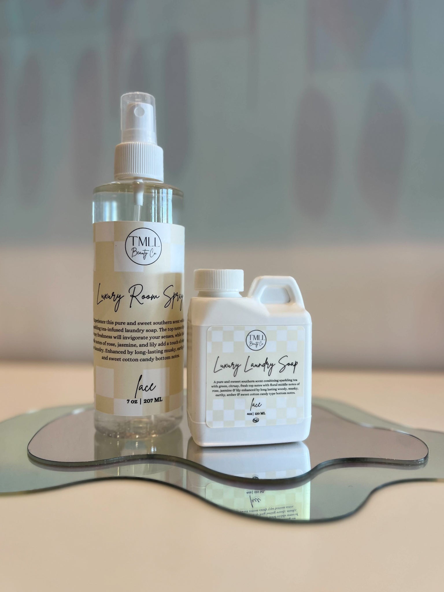 Luxury Room Spray - Lace-250 - TMLL Beauty Co - Fragrance-LEATHER & LACE-[option4]-[option5]-[option6]-Leather & Lace Boutique Shop