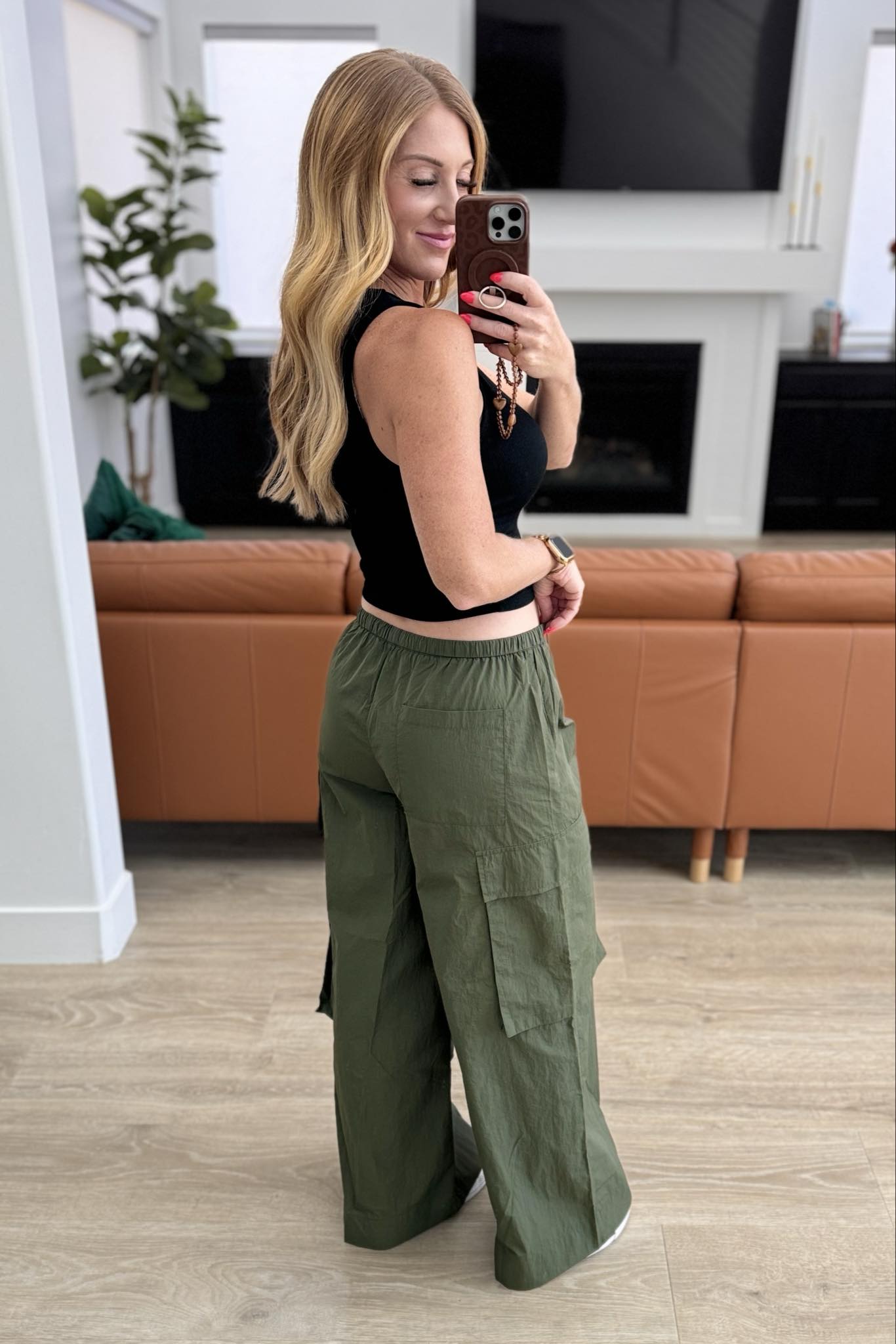 Archer Asymmetrical Pocket Wide Leg Cargo Pants