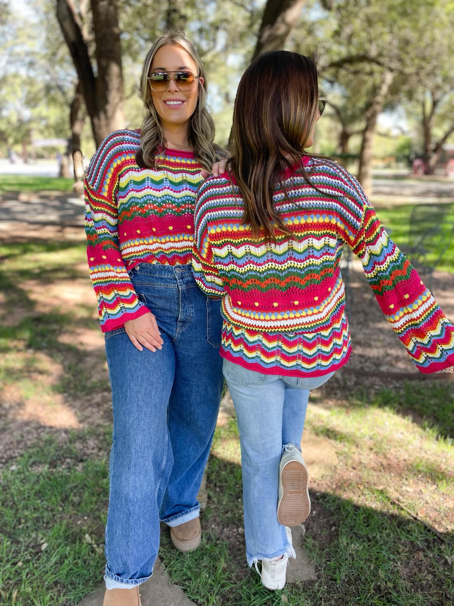 PRE-ORDER: Abilene Crochet Sweater