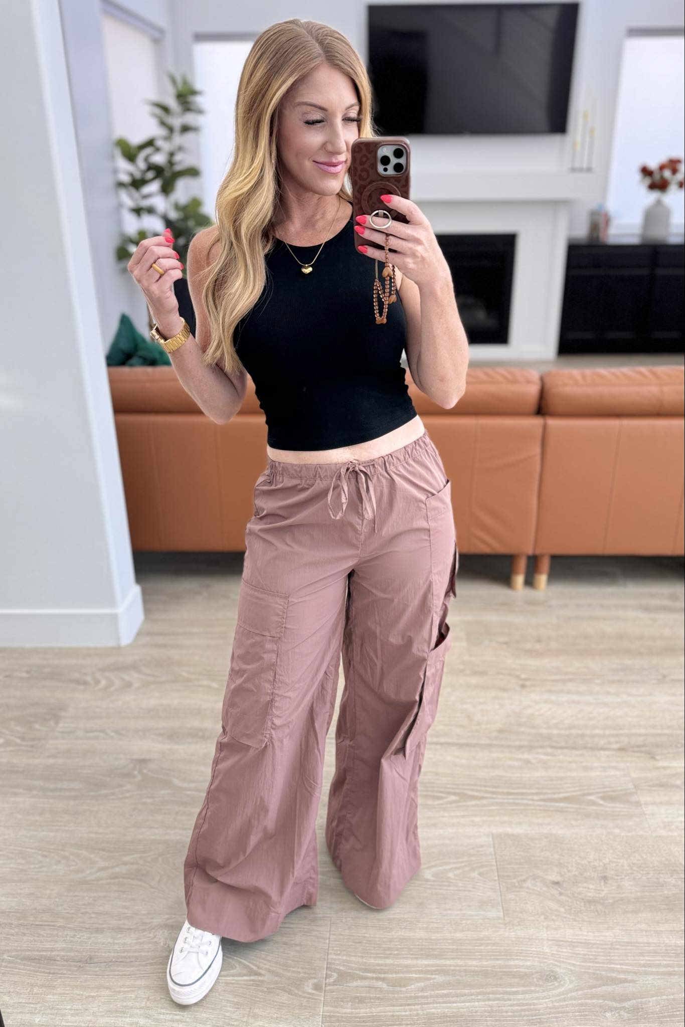 Archer Asymmetrical Pocket Wide Leg Cargo Pants