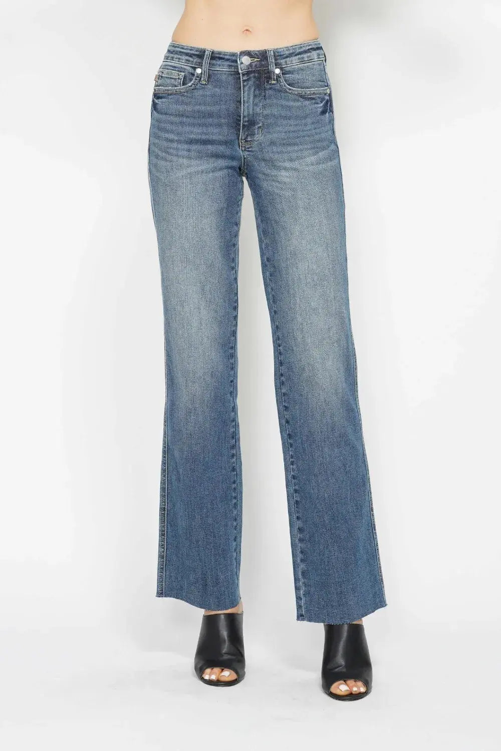 Tummy Control Straight Judy Blue Jeans