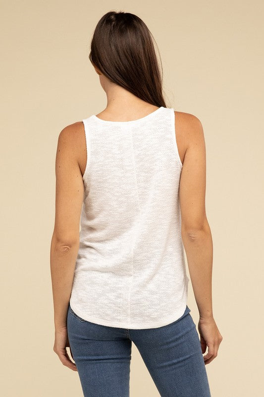 V Neck Sleeveless Cami