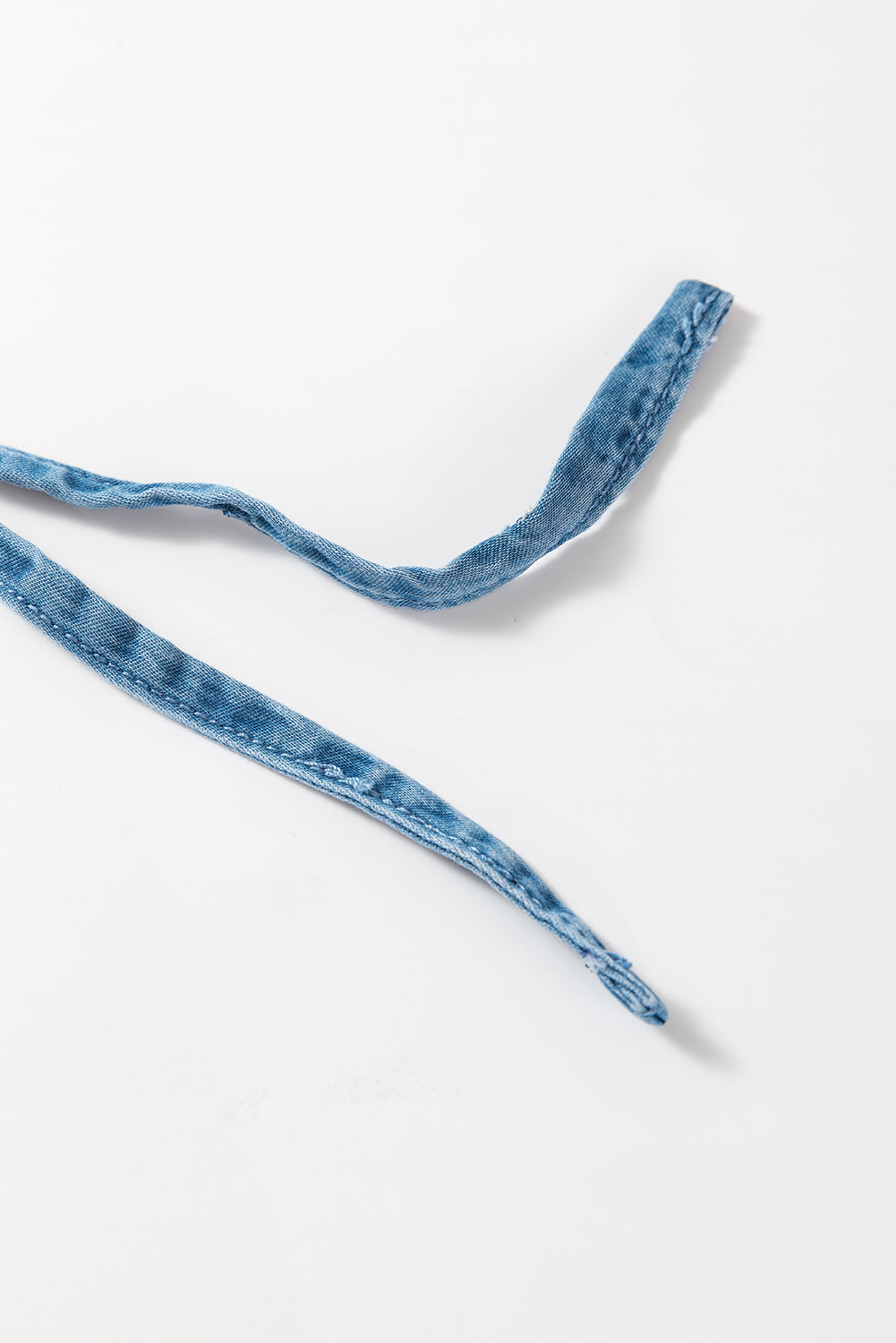 PRE-ORDER: Dusk Blue Mineral Wash Button High Waist Wide Leg Jeans