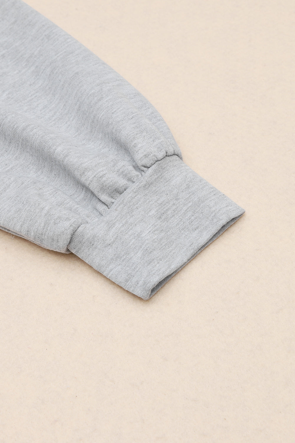 PRE-ORDER: Colorblock Stitching Irregular Hem Long Sleeve Top
