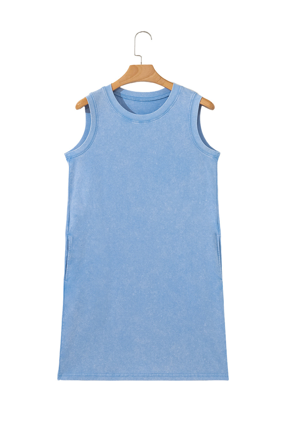 PRE-ORDER: Mineral Wash Pocket Tank Mini Dress