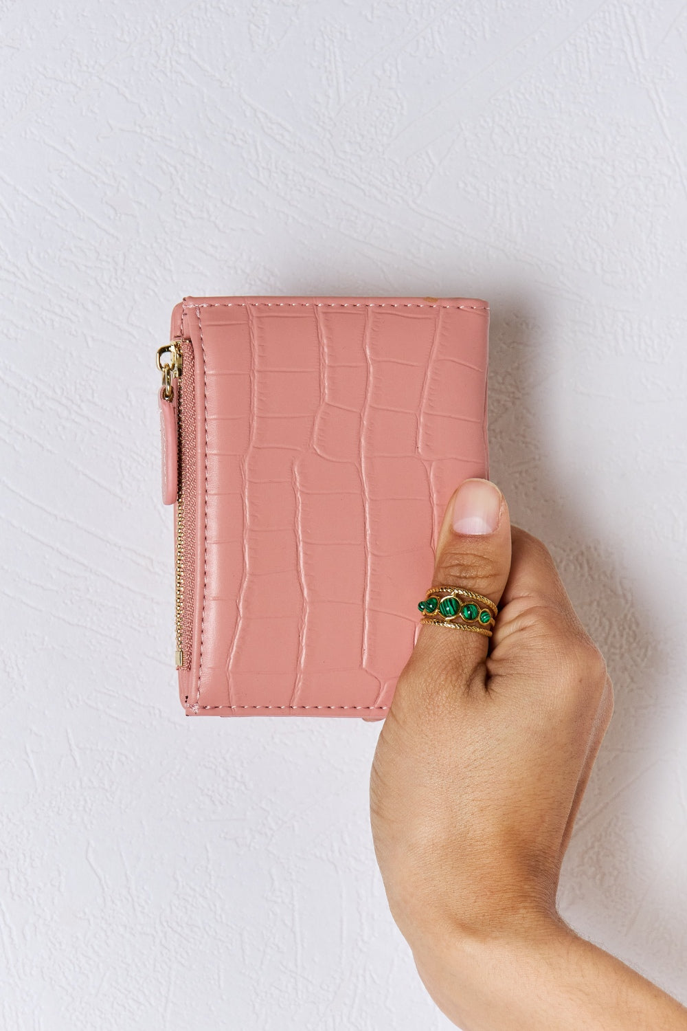 Texture PU Leather Mini Wallet