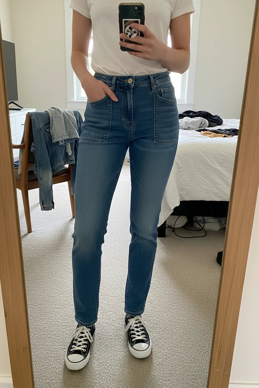 High Waist Skinny Judy Blue Jeans