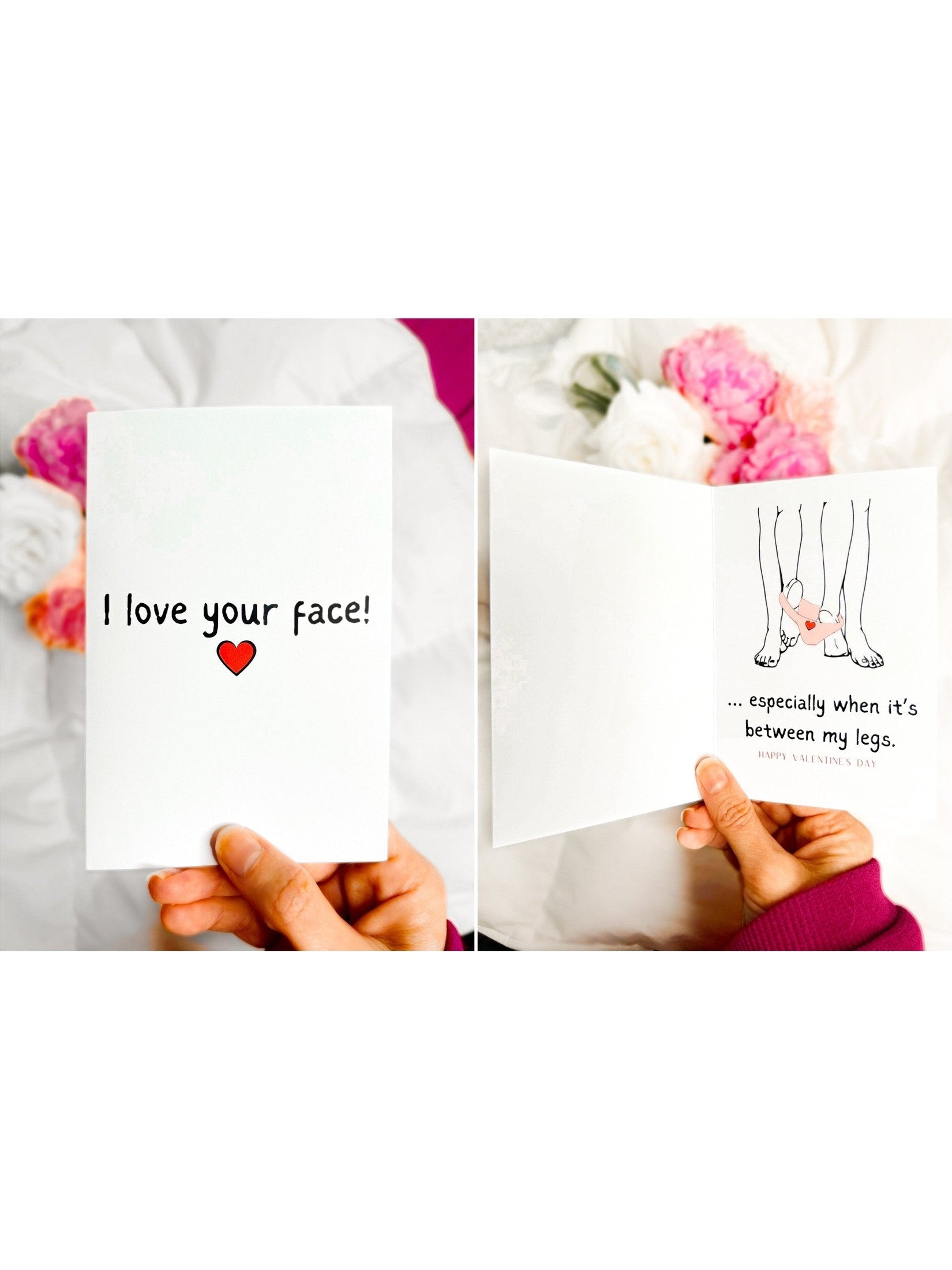 Cheeky Valentine’s Day Greeting Cards - Girl Code Couture