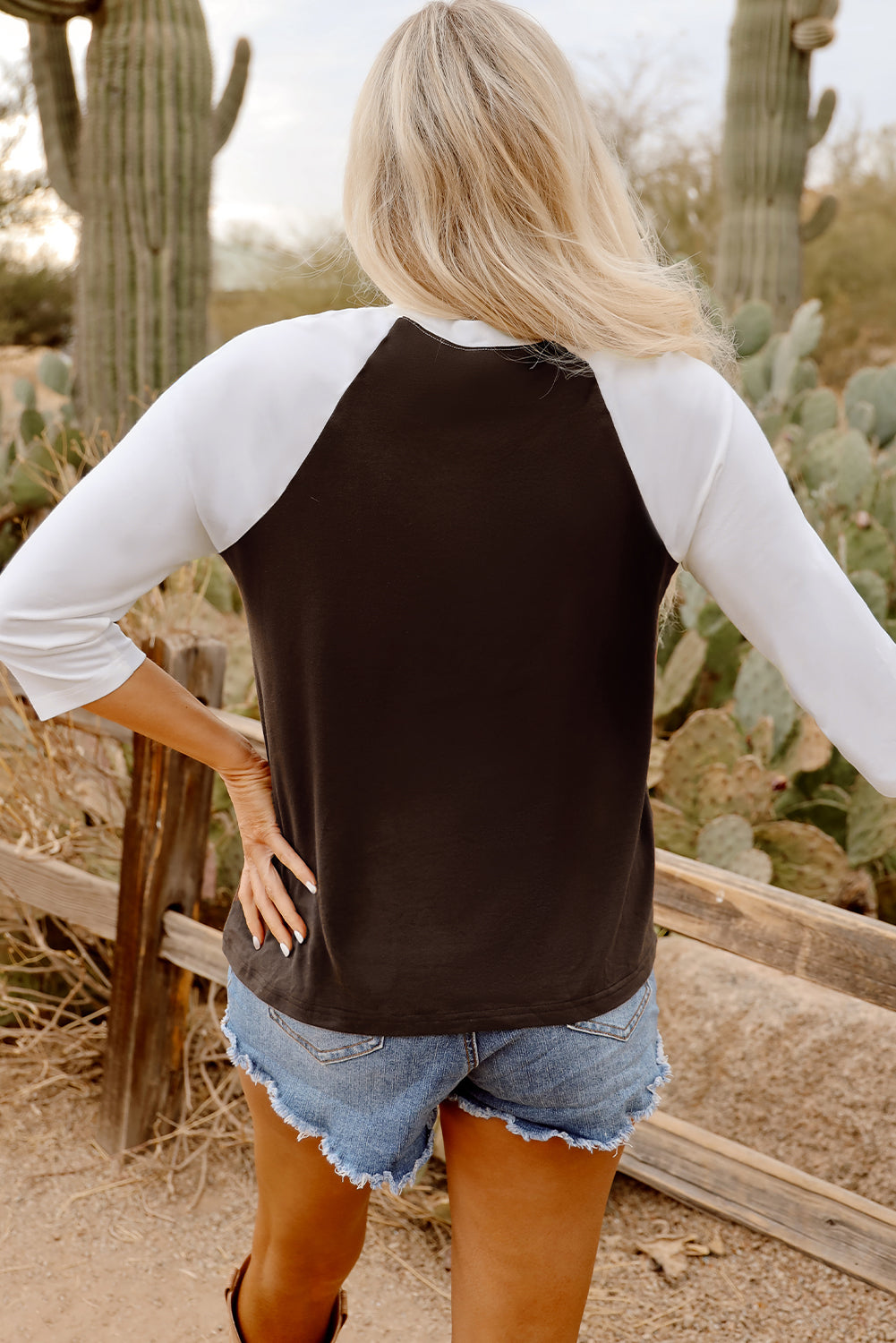Yeehaw Graphic Vintage Raglan