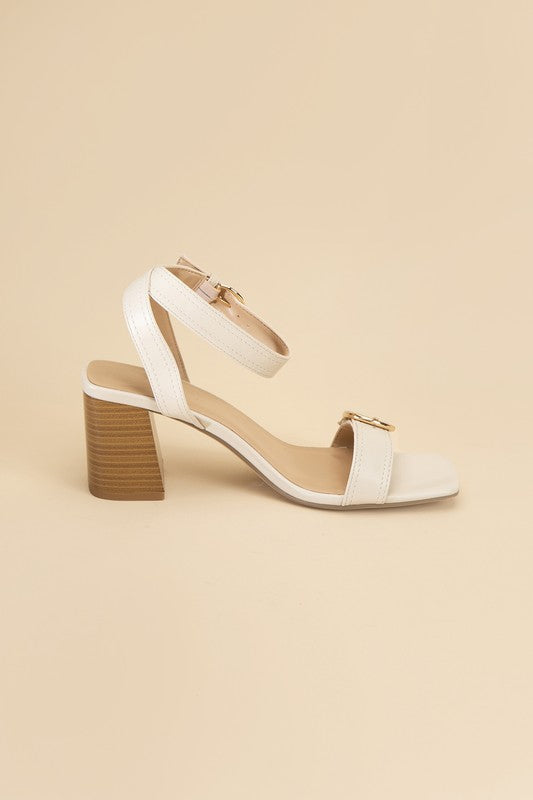 Buckle Sandal Heel