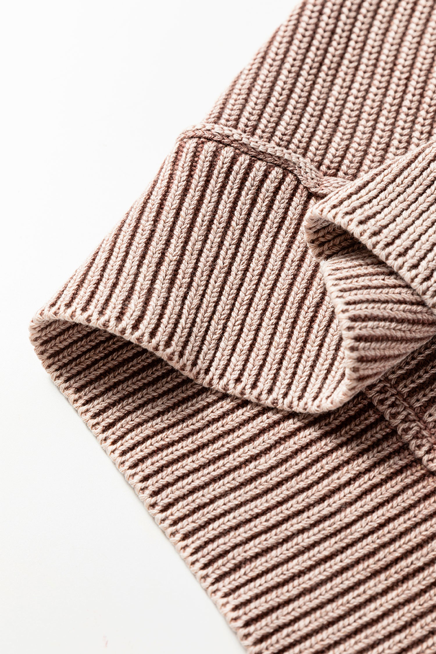 PRE-ORDER: Mineral Wash Exposed Seam Patchwork Knit Cardigan