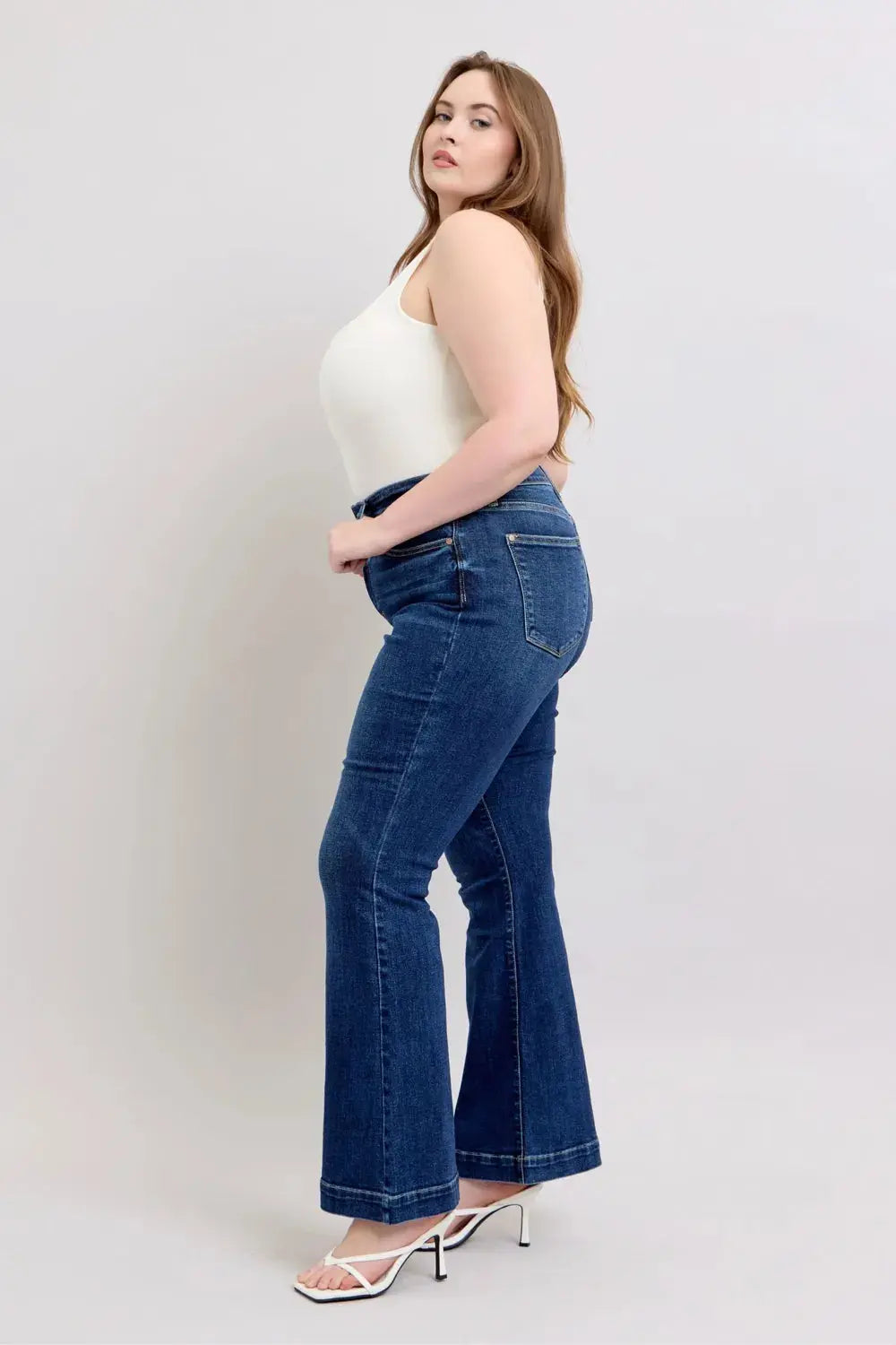 High Rise Flare Judy Blue Jeans