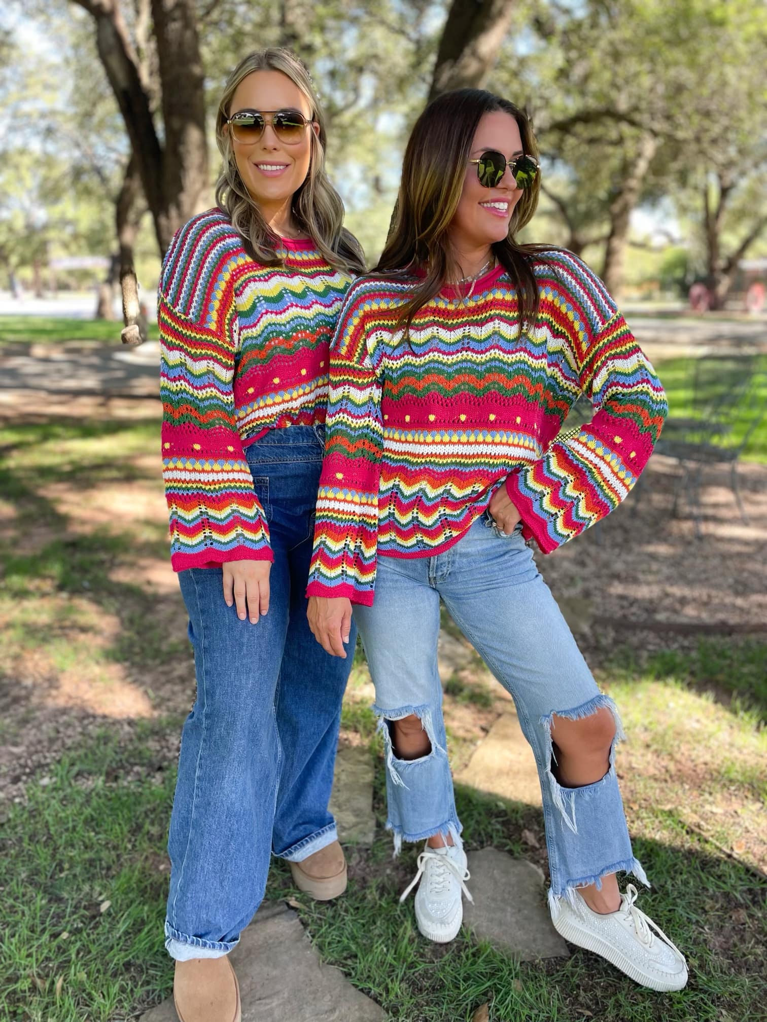 PRE-ORDER: Abilene Crochet Sweater