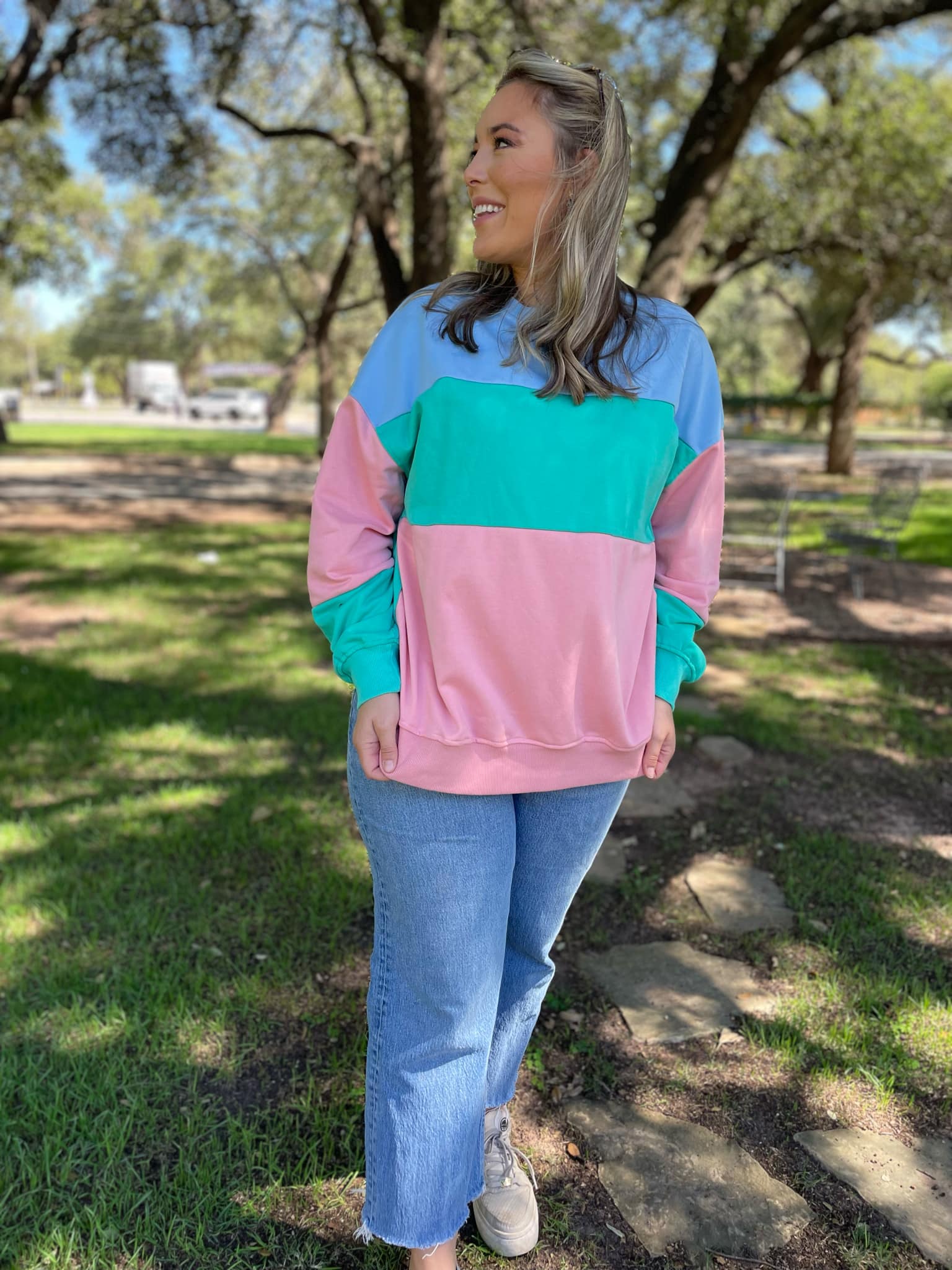 PRE-ORDER: Finnley Colorblock Pullover