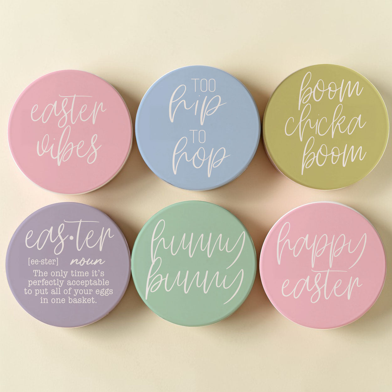 Easter + Spring Coasters