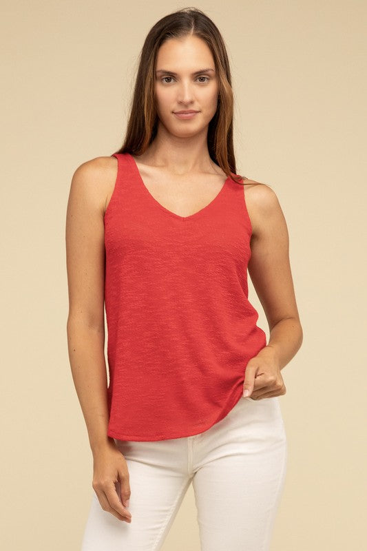 V Neck Sleeveless Cami