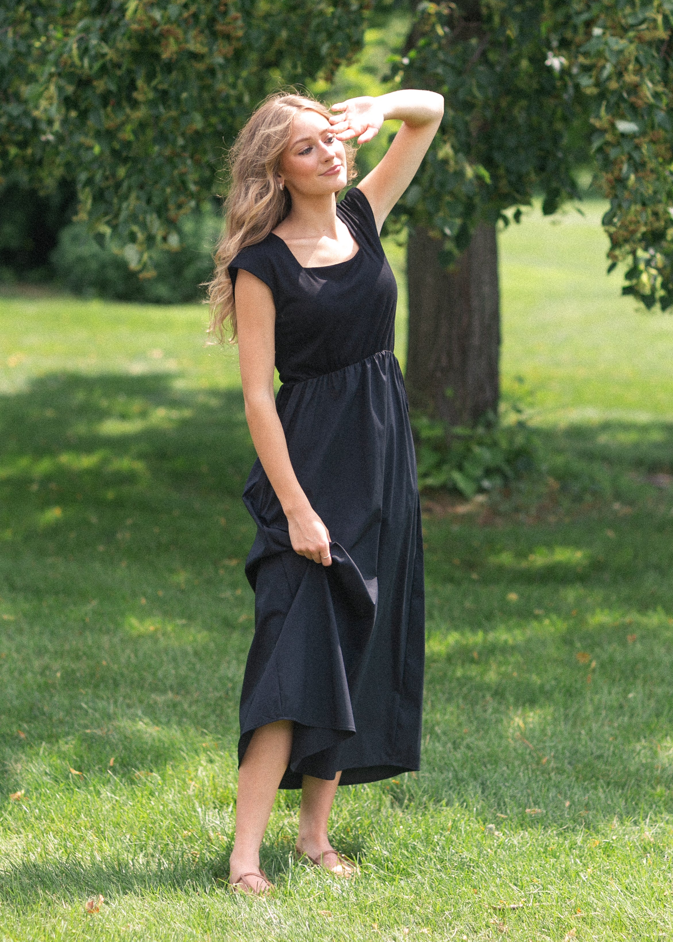 Eleanor A-line Maxi Dress