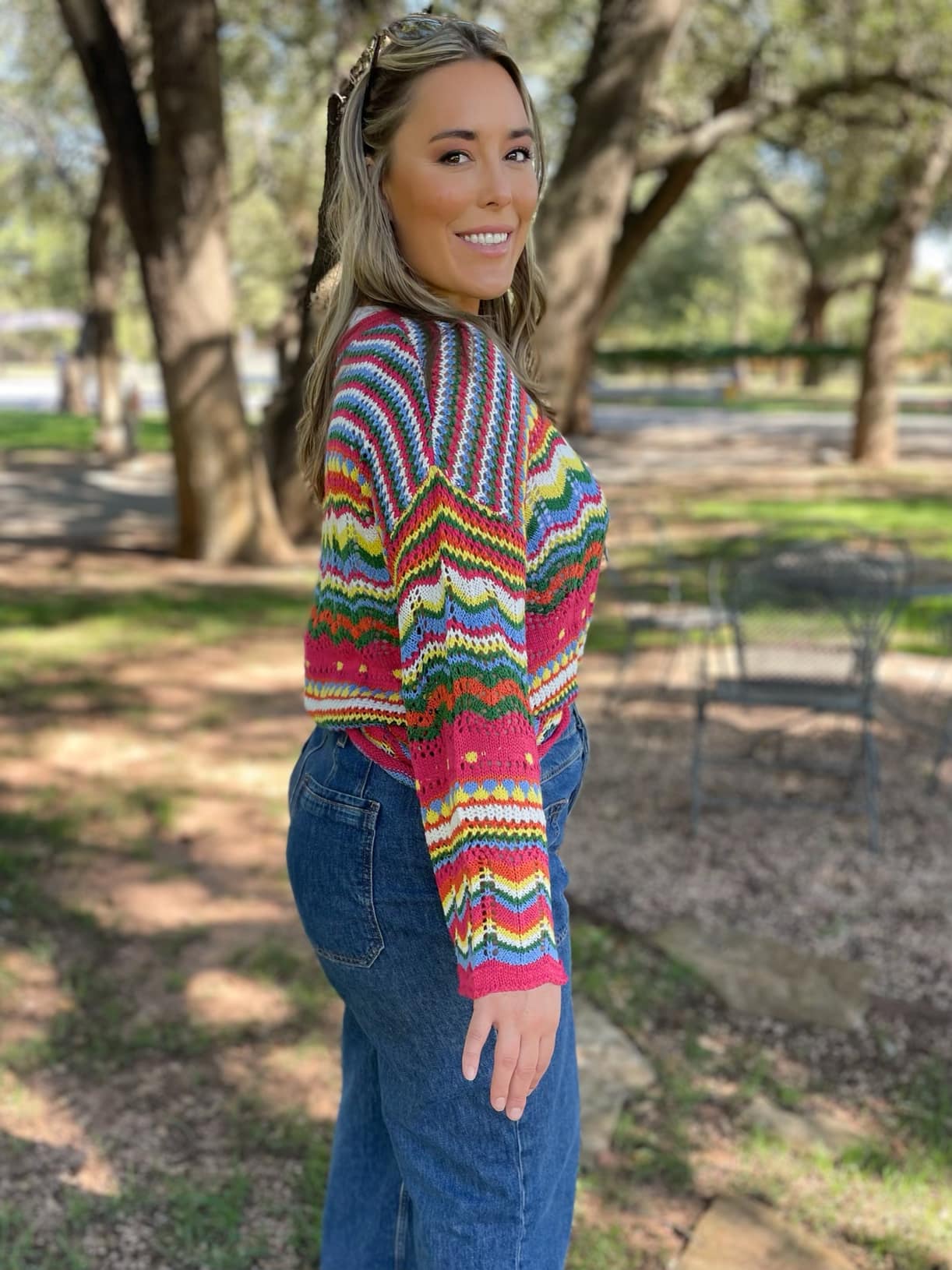 PRE-ORDER: Abilene Crochet Sweater