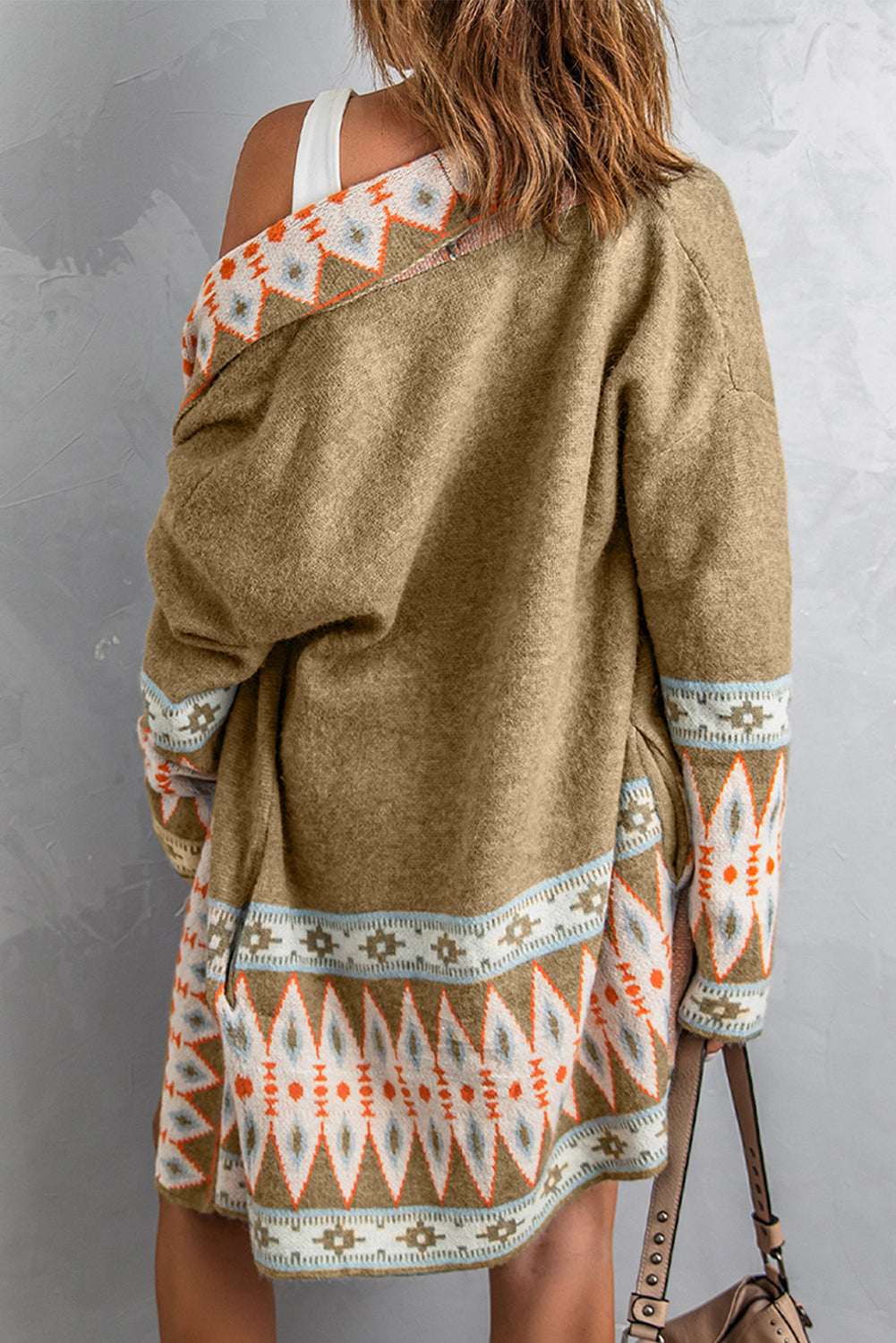 Aztec Knitted Cardigan