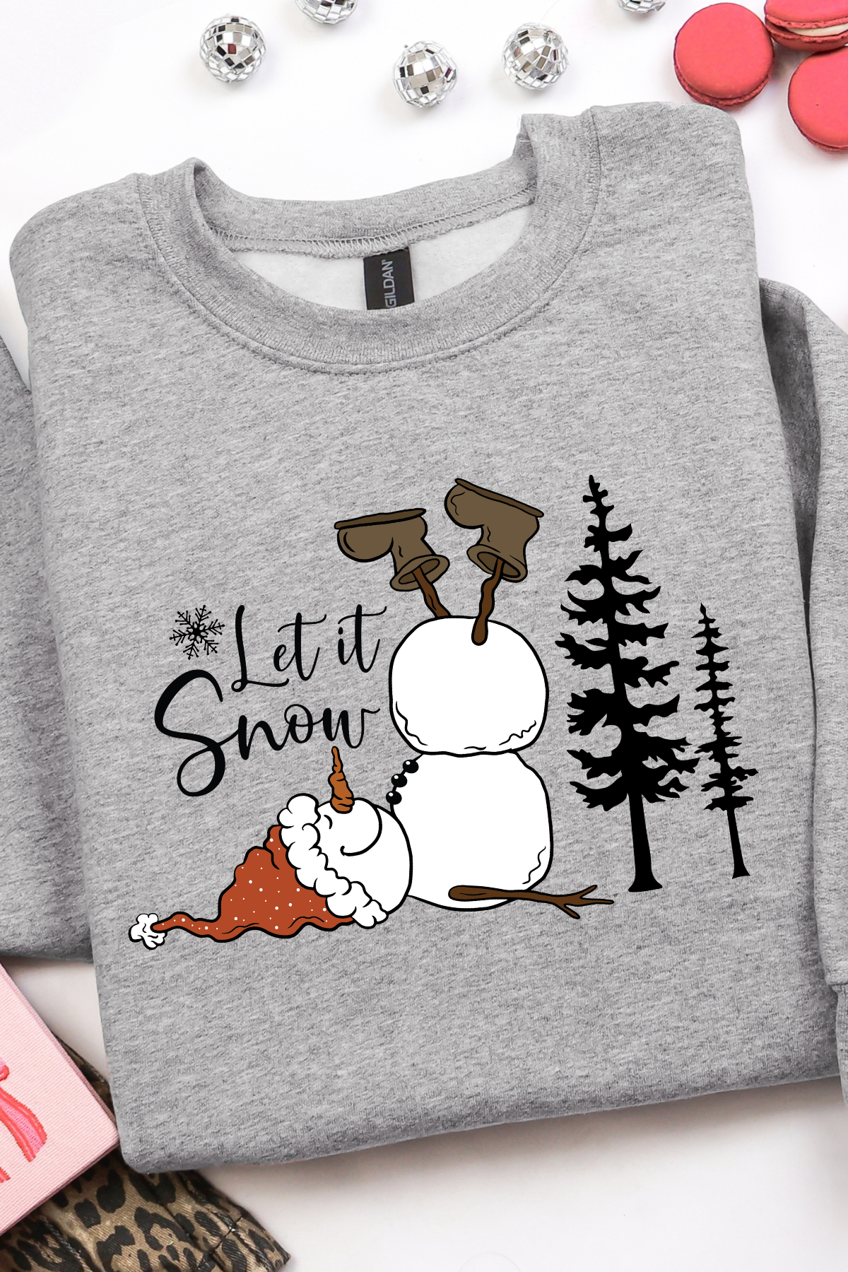 Fallen Snowman Sweatshirt