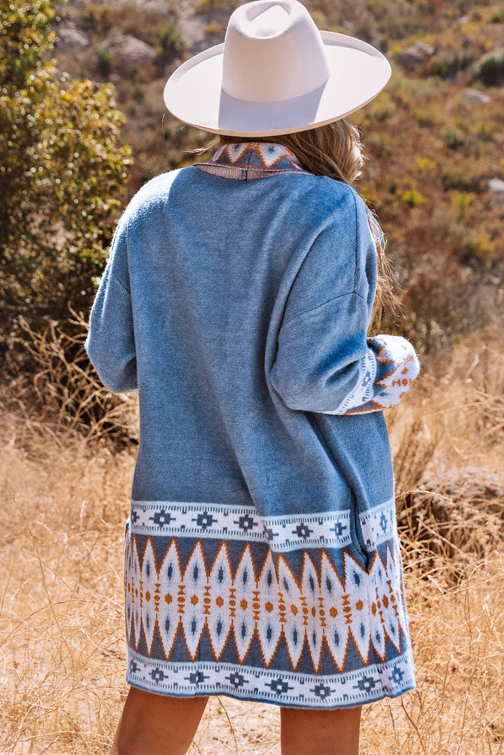Aztec Knitted Cardigan
