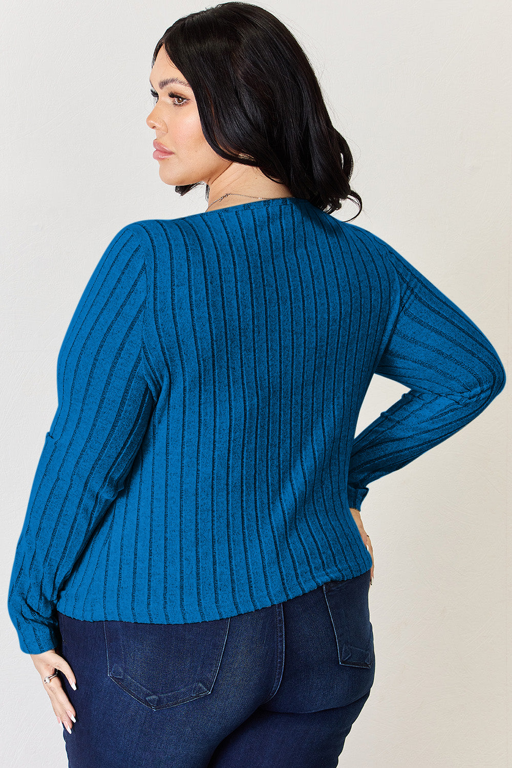 Ribbed Long Sleeve Top