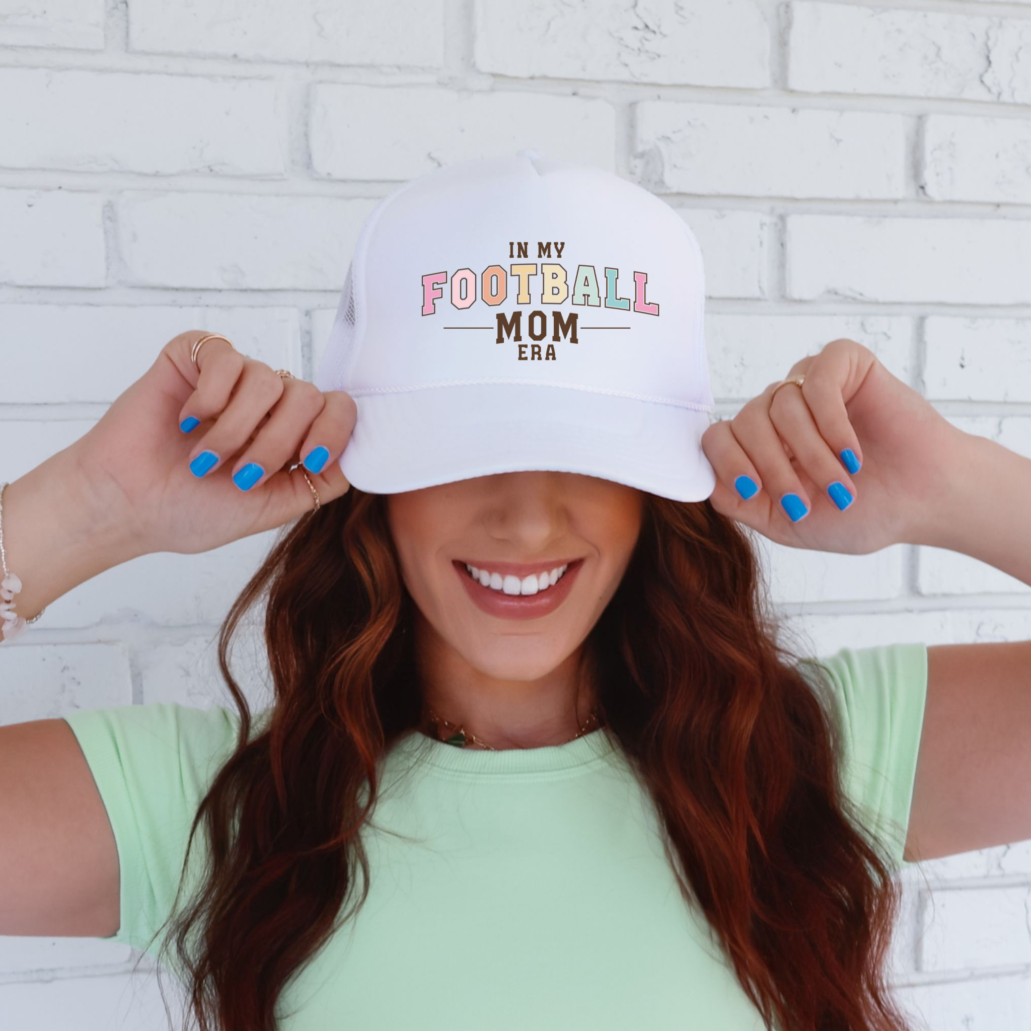 Mom Football Era Trucker Hat