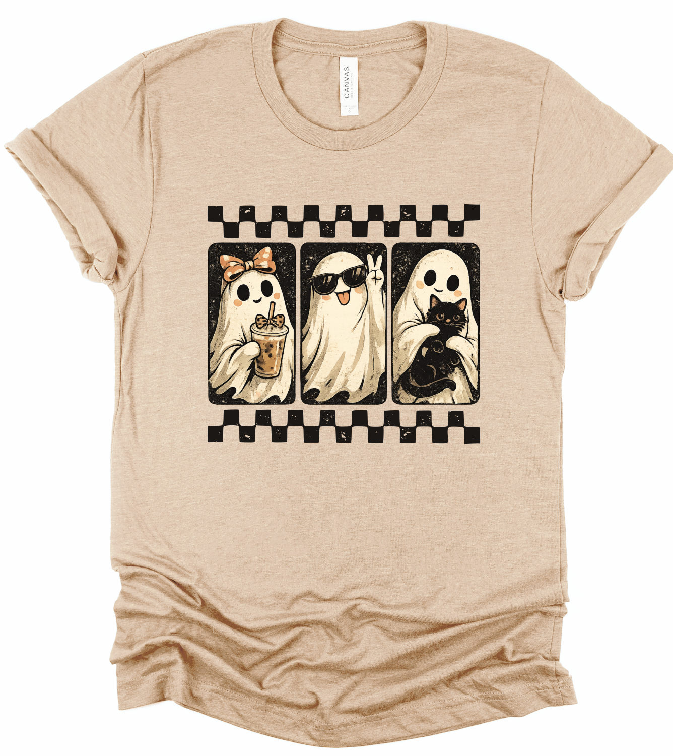 Ghost Friends Bella Canvas Graphic tee