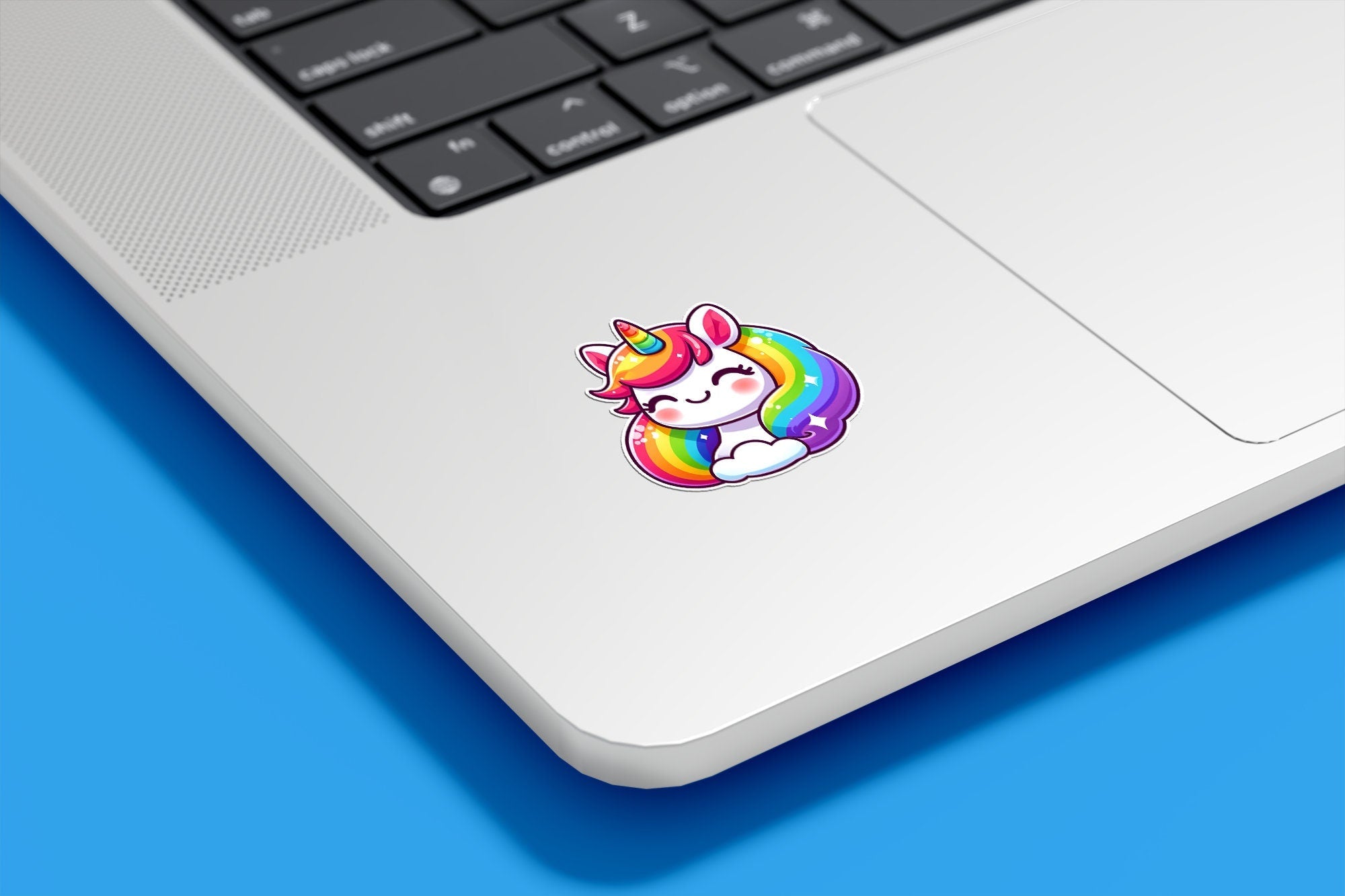 Rainbow Unicorn Kawaii Vinyl Sticker