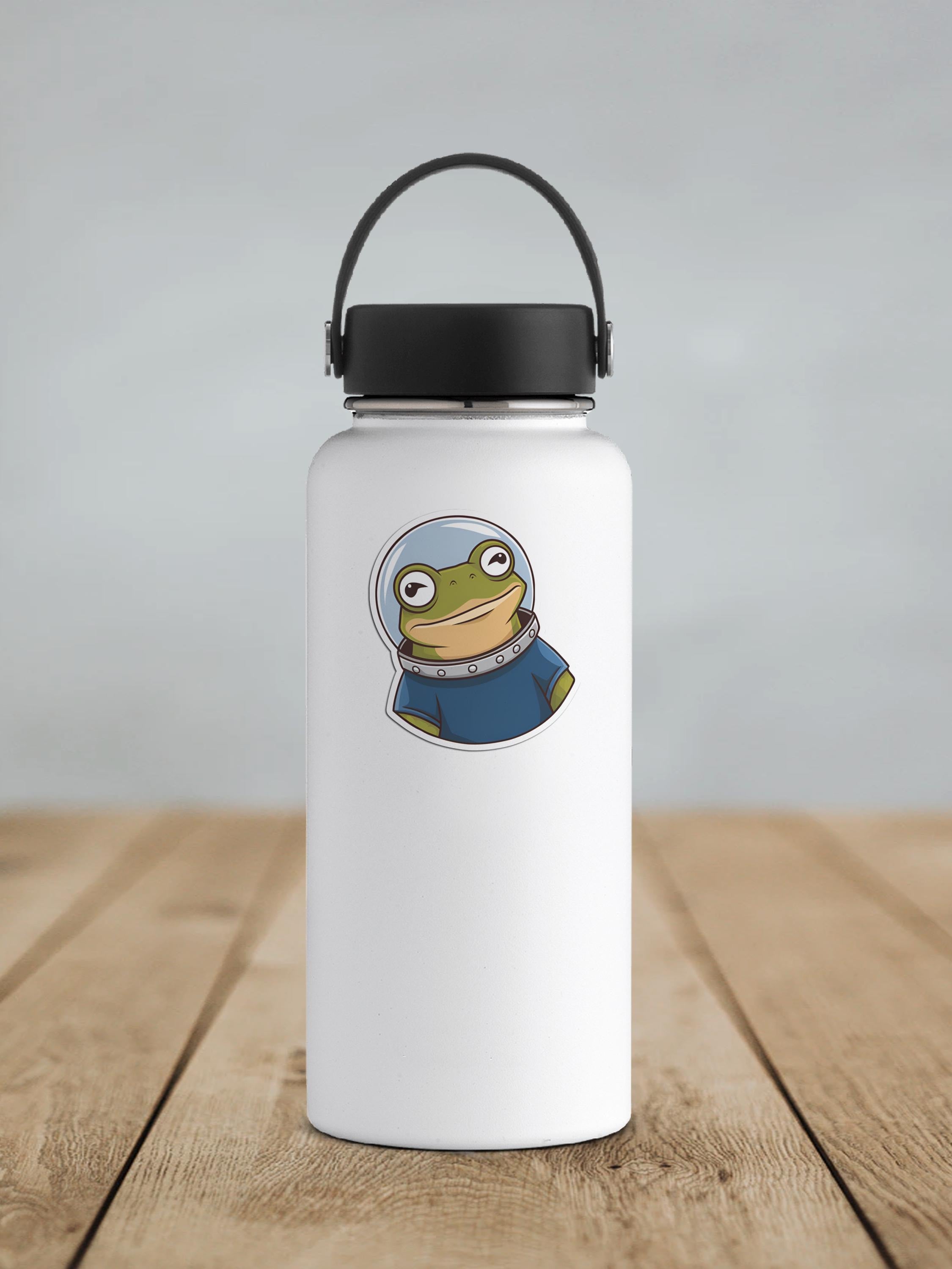 Astronaut Space Frog Vinyl Sticker