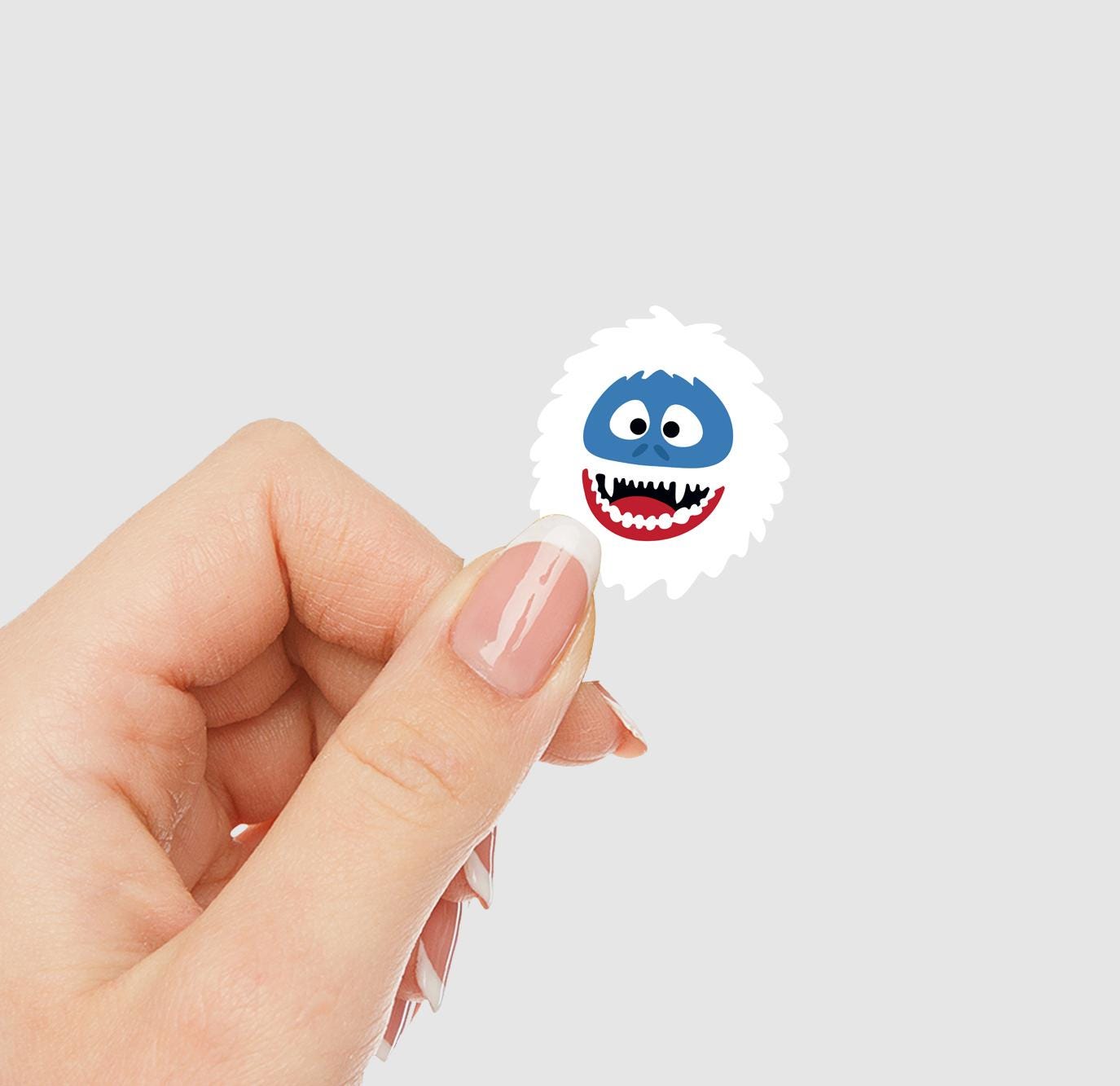 Abominable Snowman Yeti Vinyl Sticker
