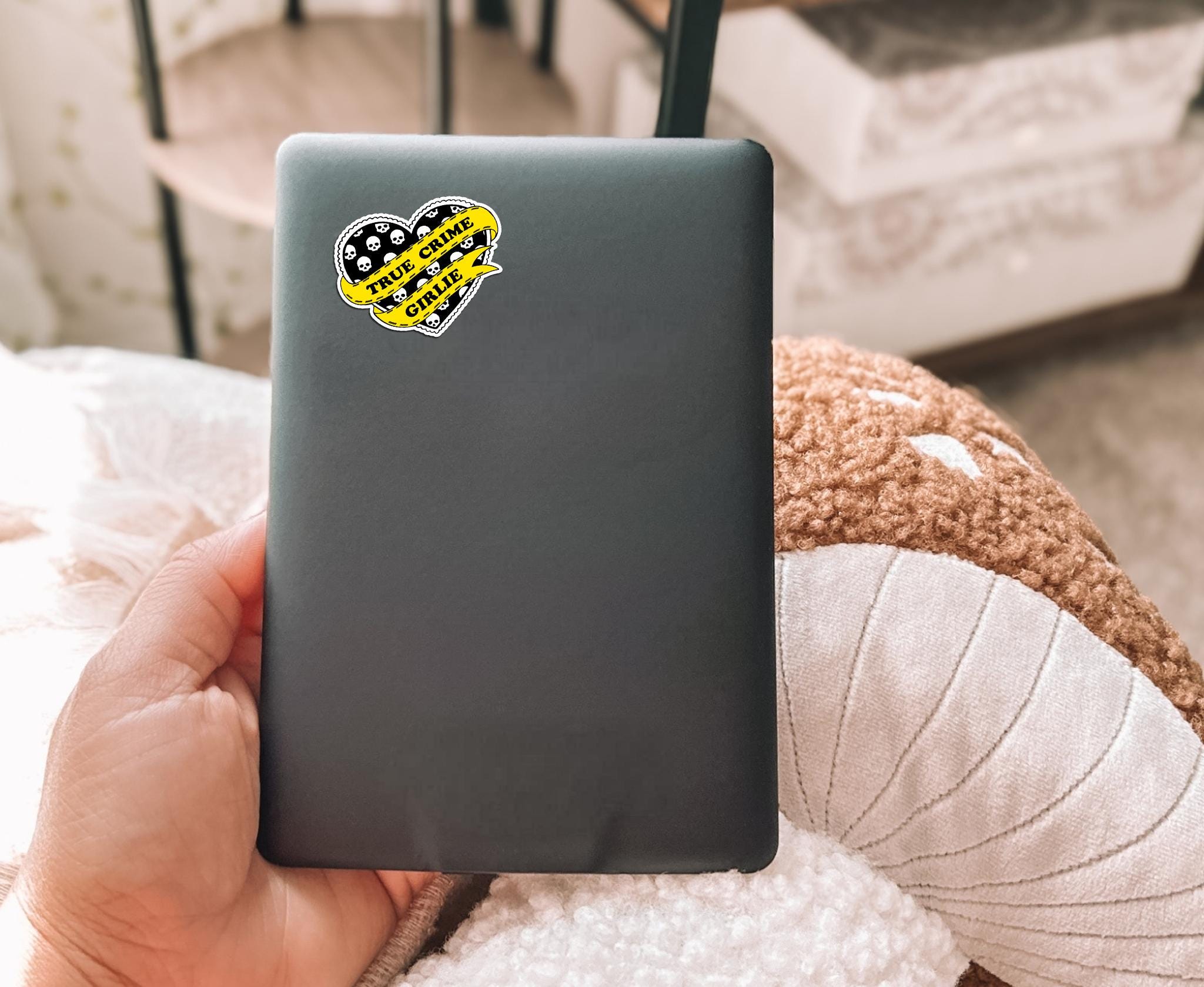 True Crime Girlie Vinyl Sticker