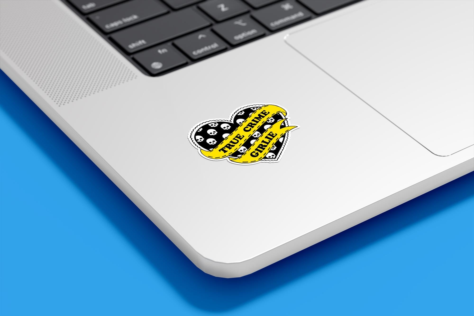 True Crime Girlie Vinyl Sticker