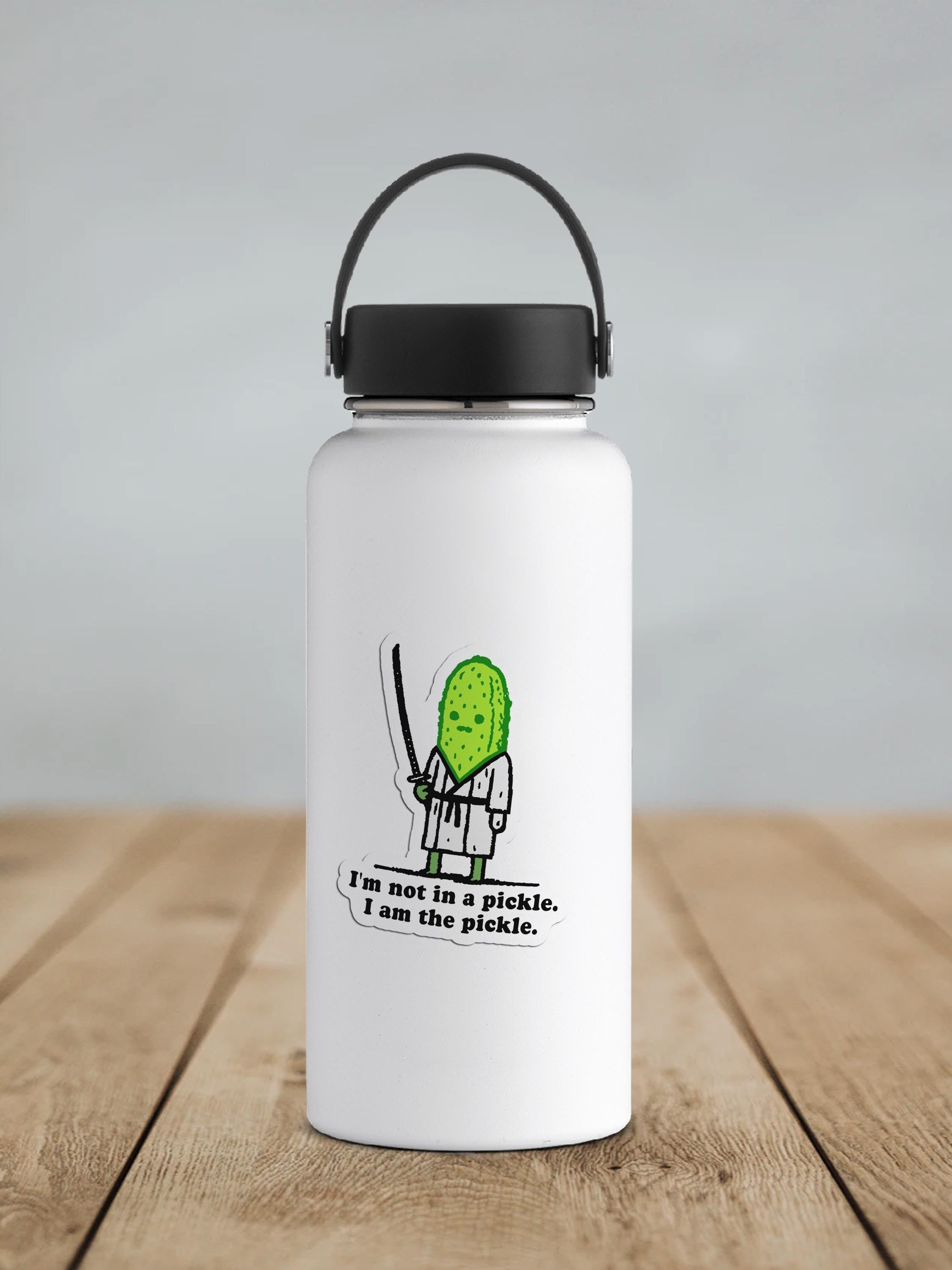 I'm Not In A Pickle, I Am The Pickle Vinyl Sticker