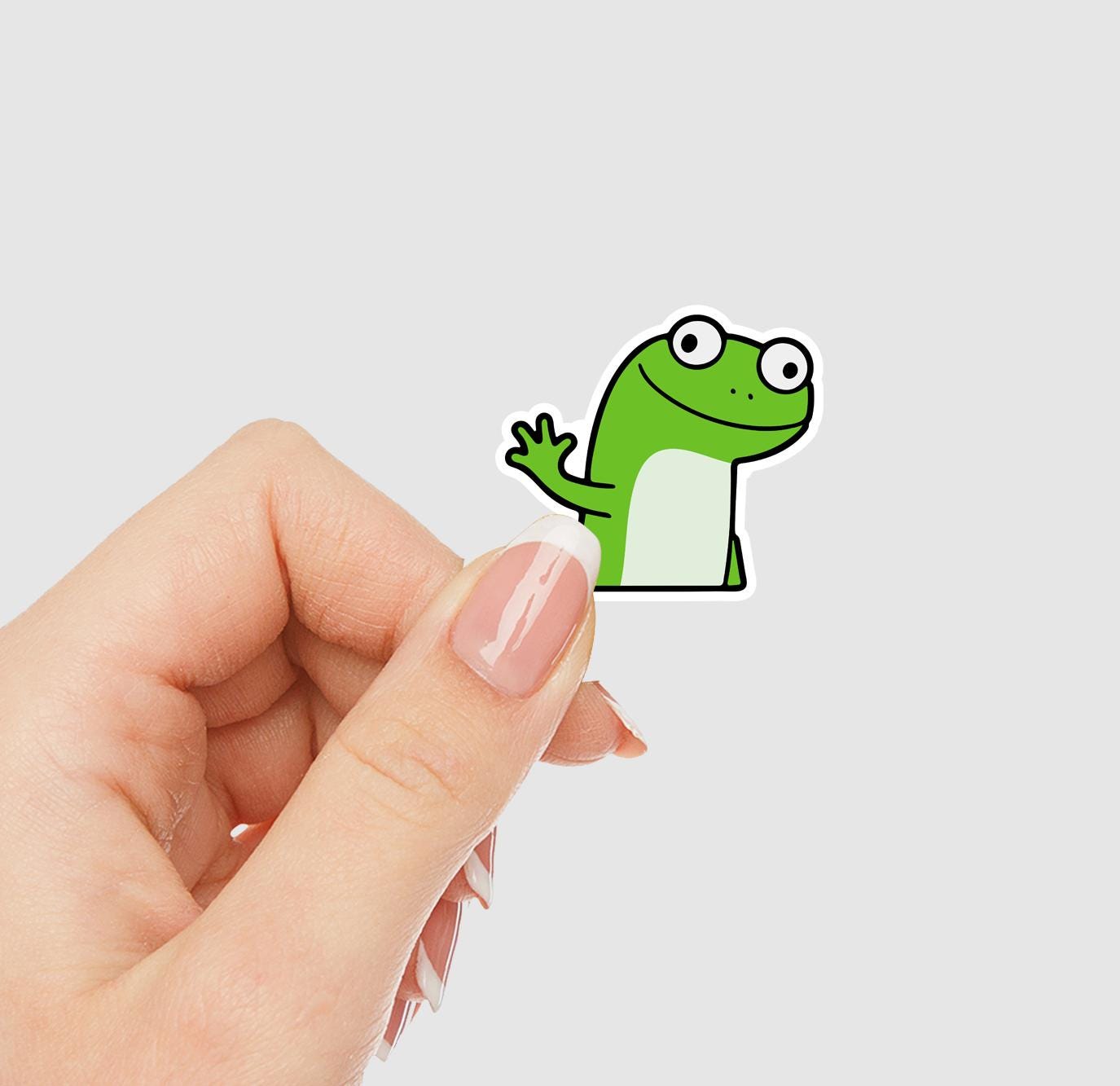 Lizard Meme Vinyl Sticker